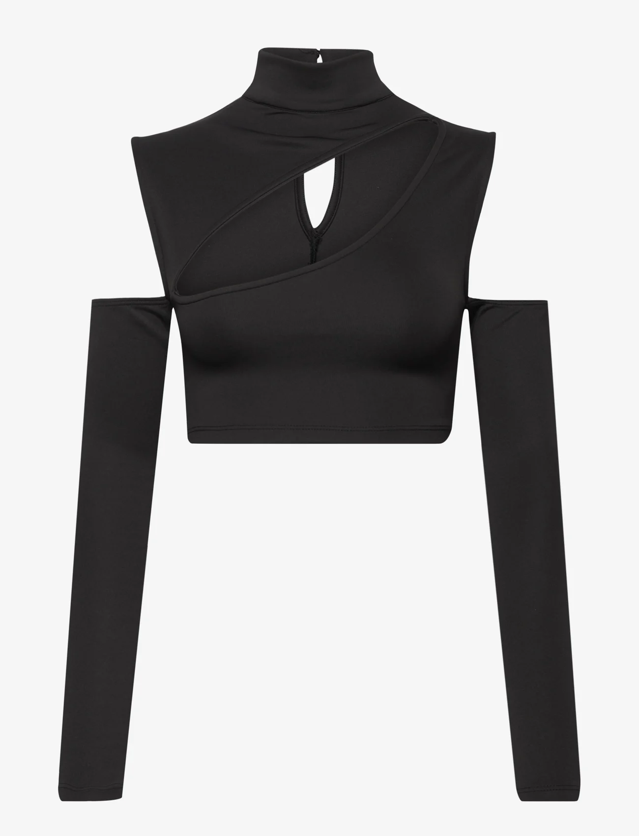 OW Collection - TALIA Top - crop tops - black - 0