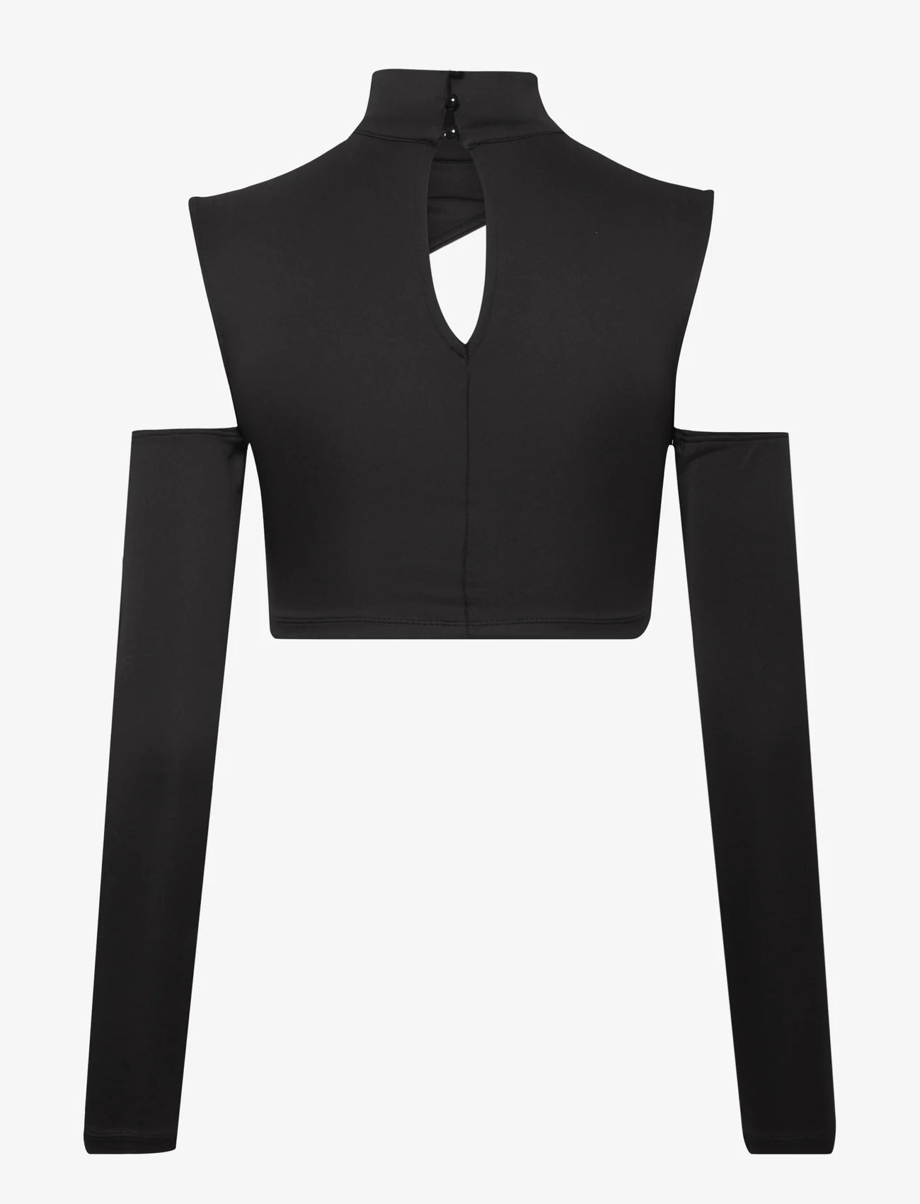 OW Collection - TALIA Top - trumpos palaidinukės - black - 1