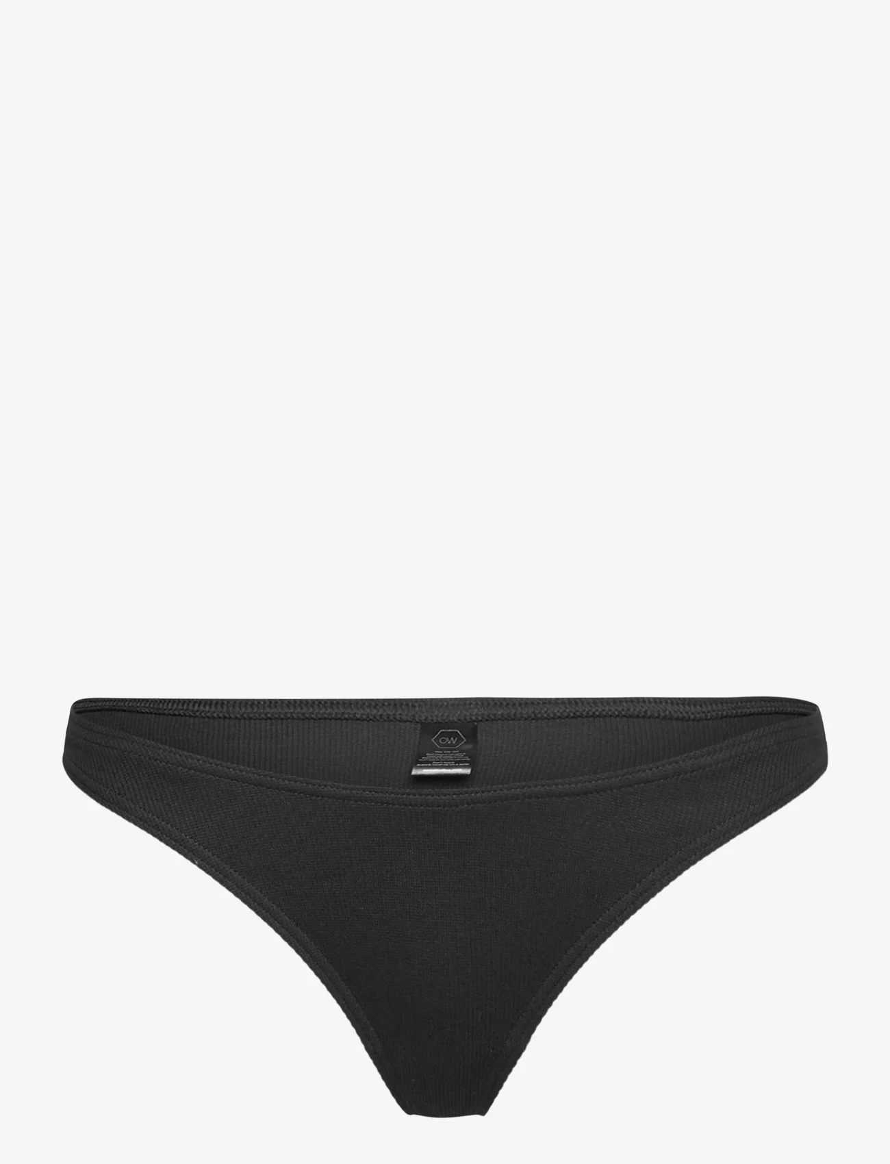 OW Collection - HOLLY Thong - najniższe ceny - black - 0