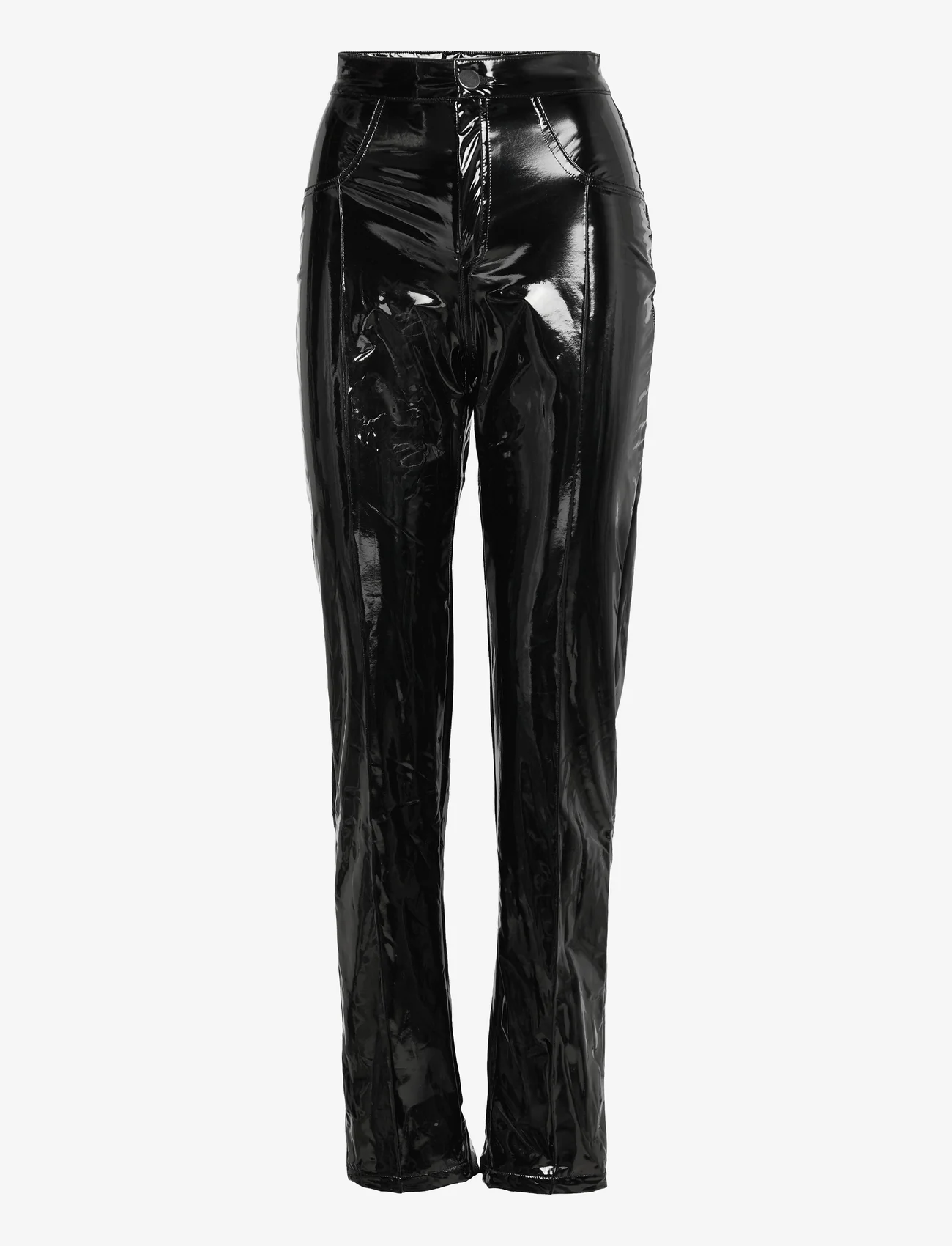 OW Collection - YVES Pants - vakarėlių drabužiai išparduotuvių kainomis - black - 0