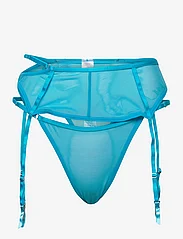 OW Collection - REYNA Thong & Suspender - string - malibu blue - 0
