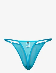OW Collection - REYNA Thong & Suspender - stringtrosor - malibu blue - 3
