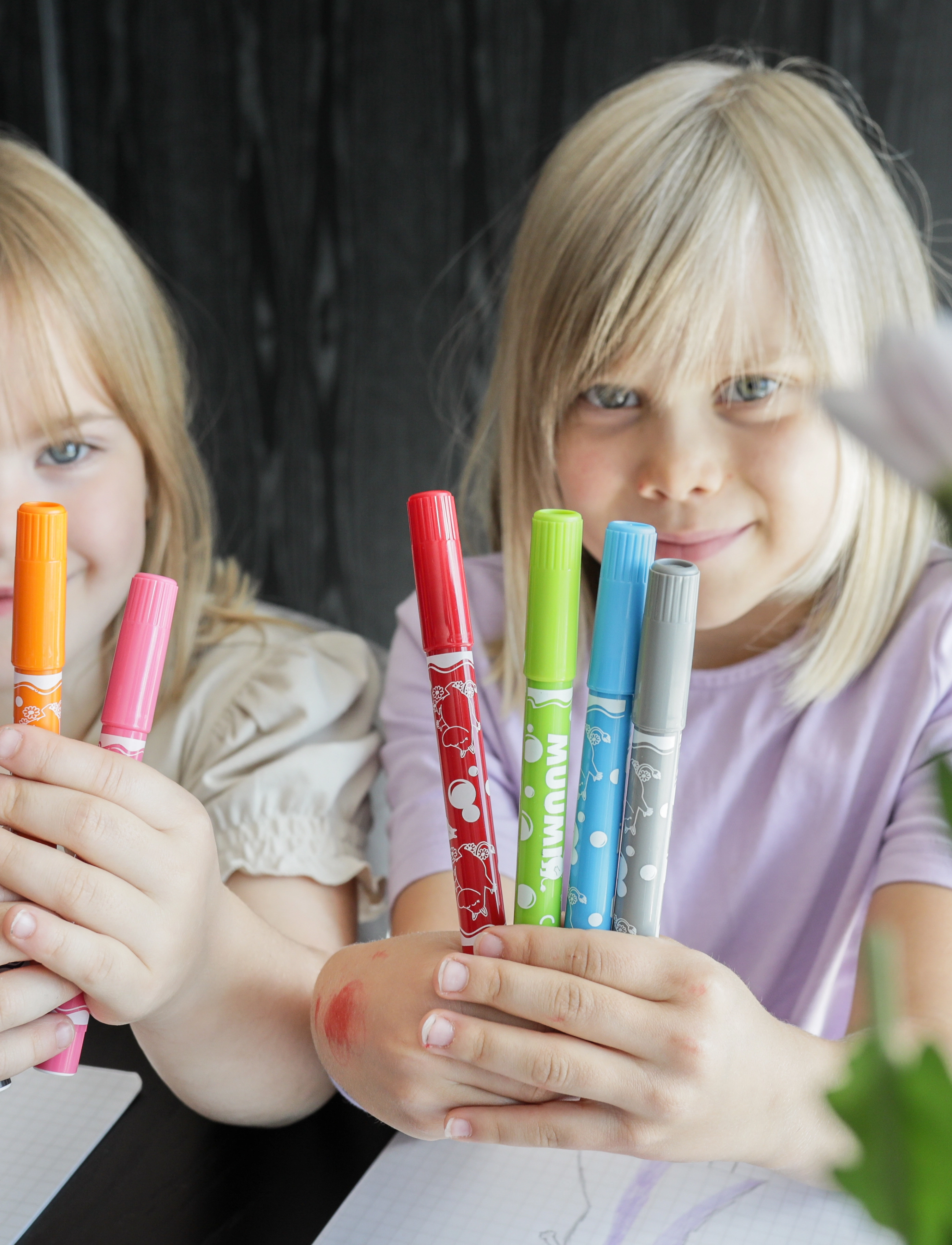 Anglo Nordic - Moomin jumbo felt tip pens - multi - 4