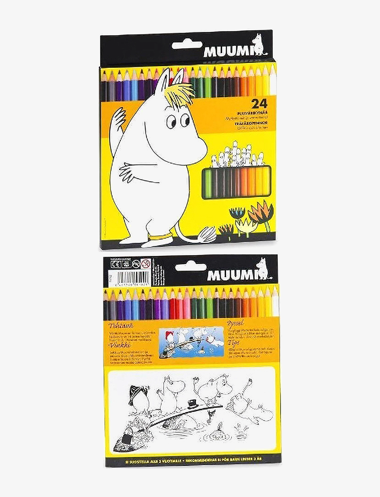 Anglo Nordic - Moomin colouring pencils - multi - 1