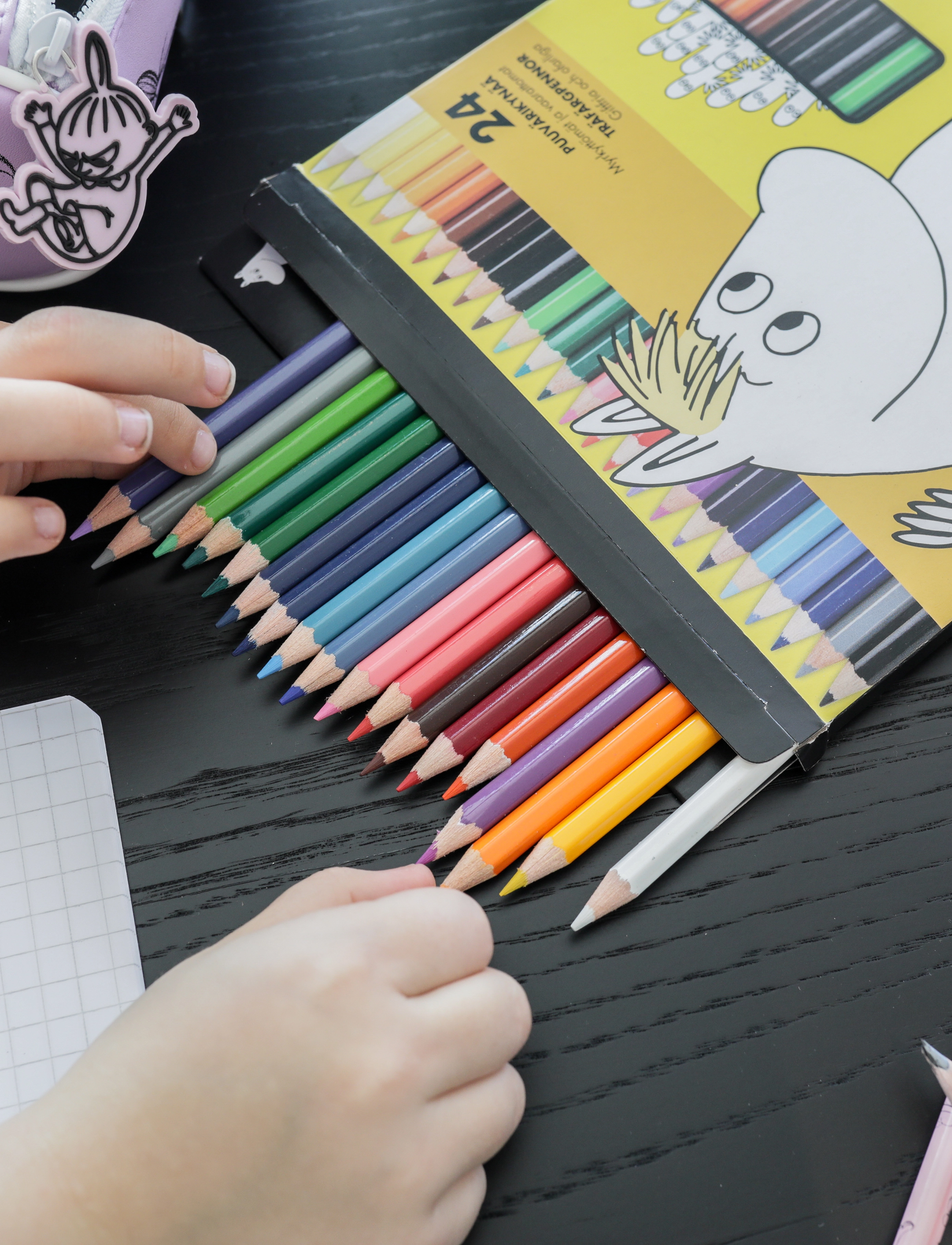 Anglo Nordic - Moomin colouring pencils - multi - 4