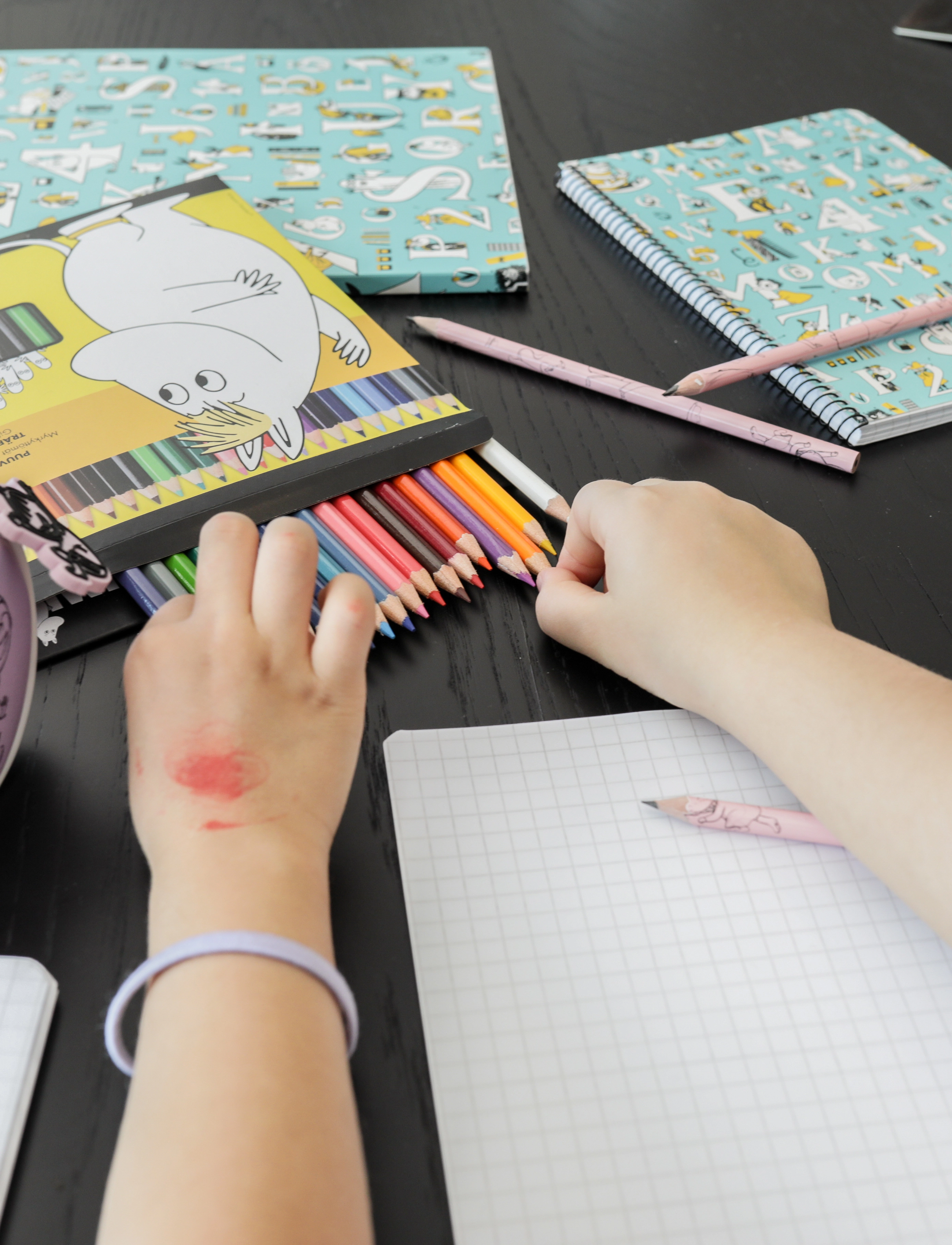 Anglo Nordic - Moomin colouring pencils - multi - 5