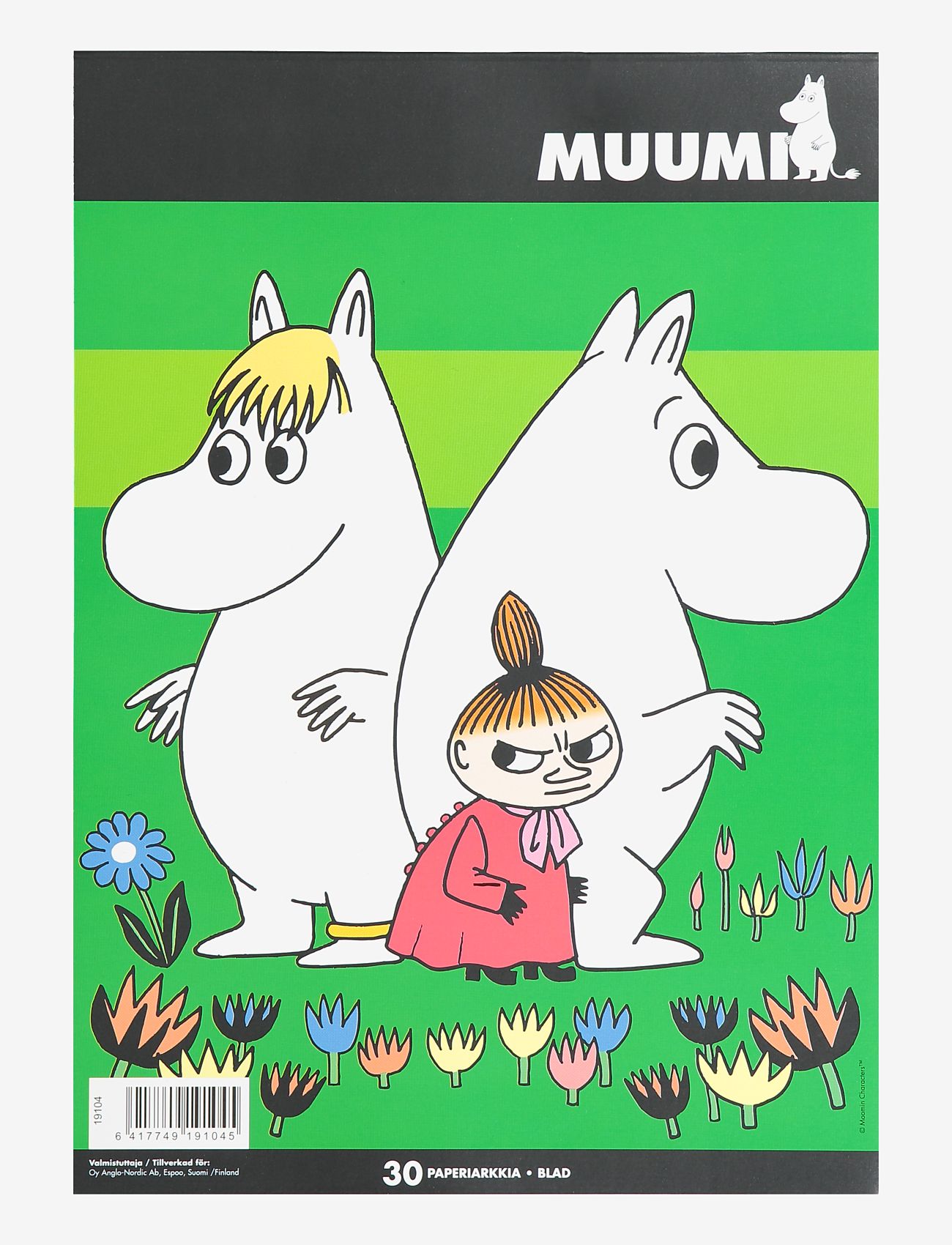 Anglo Nordic - Moomin drawing pad - white - 0