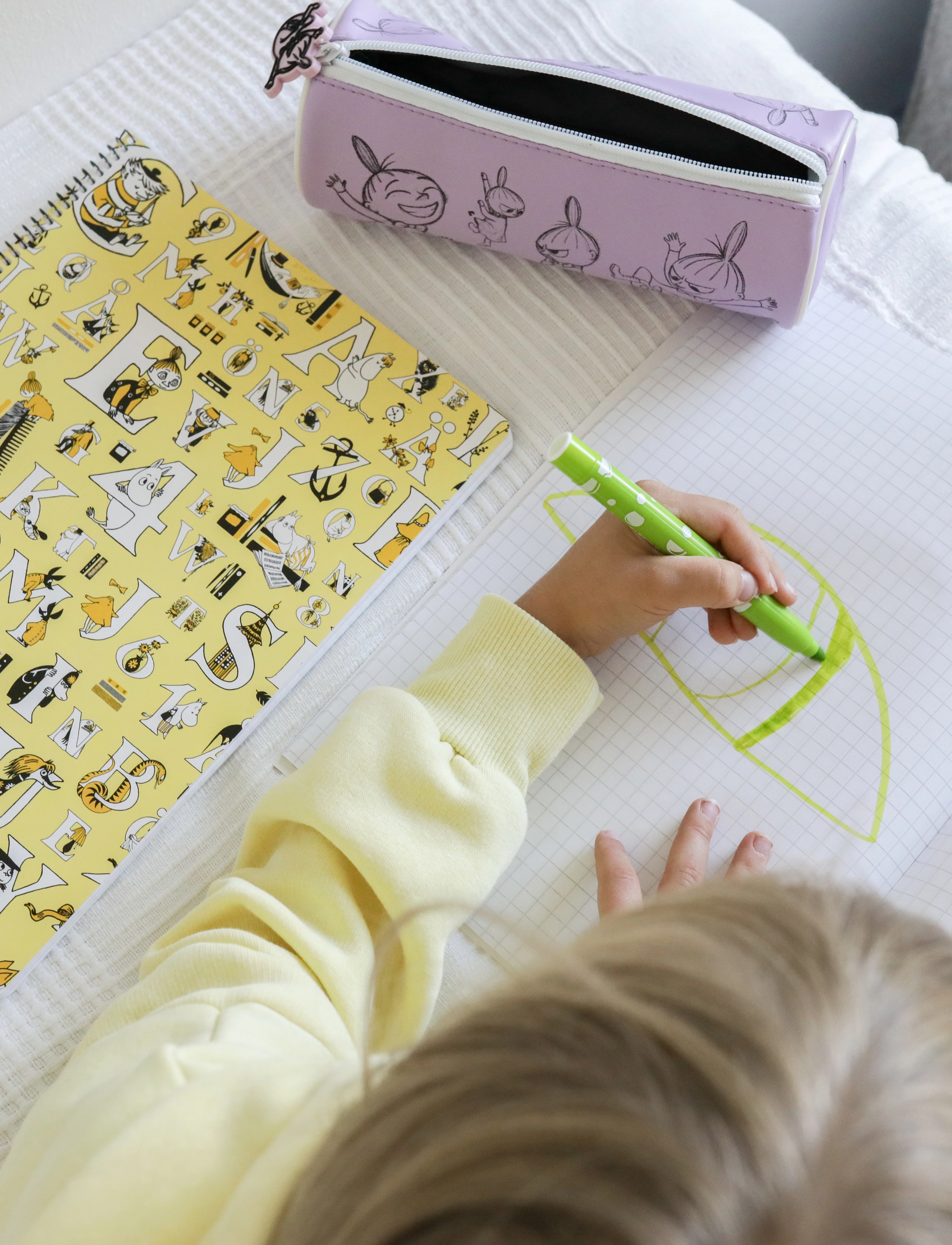 Anglo Nordic - Moomin ABC wire notebook A4 - color assortment - 5