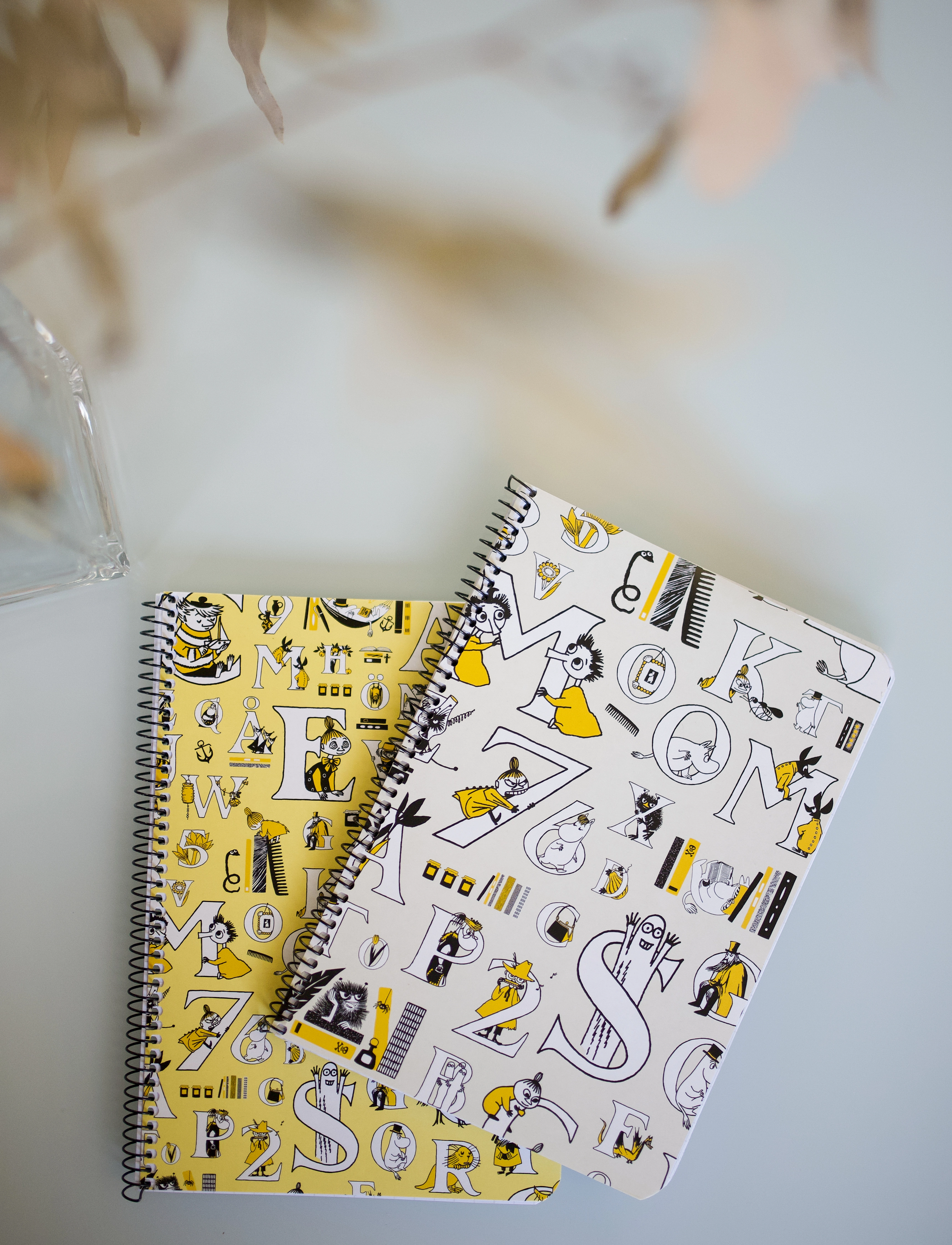 Anglo Nordic - Moomin ABC wire notebook A5 - color assortment - 2