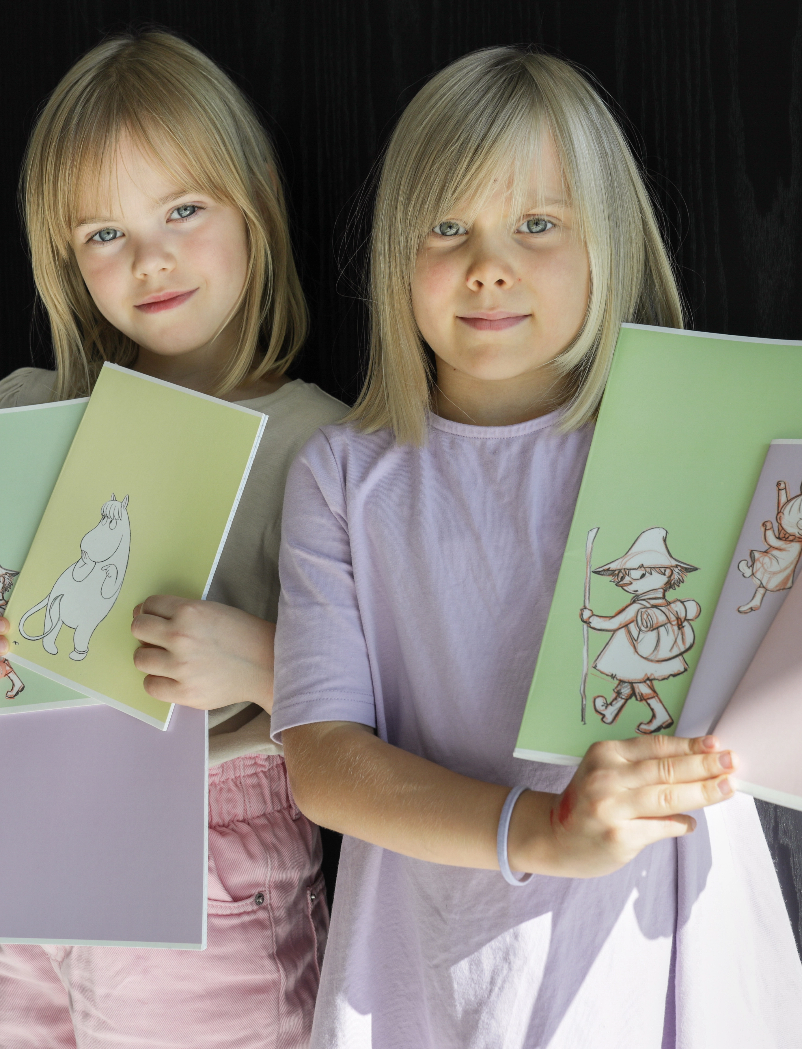Anglo Nordic - Moomin notebook A4 colour assortment - color assortment - 4