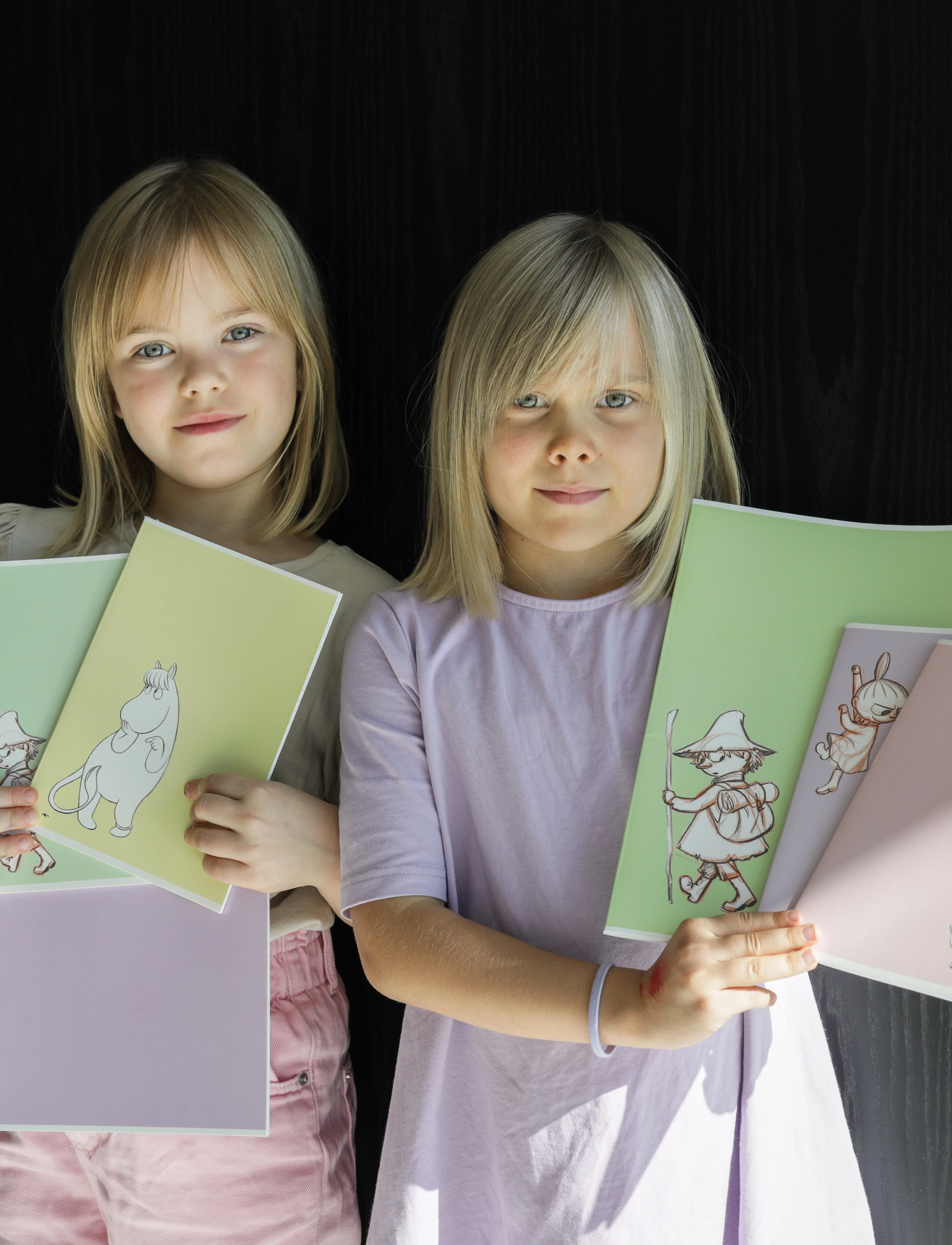 Anglo Nordic - Moomin notebook A5 colour assortment - color assortment - 2