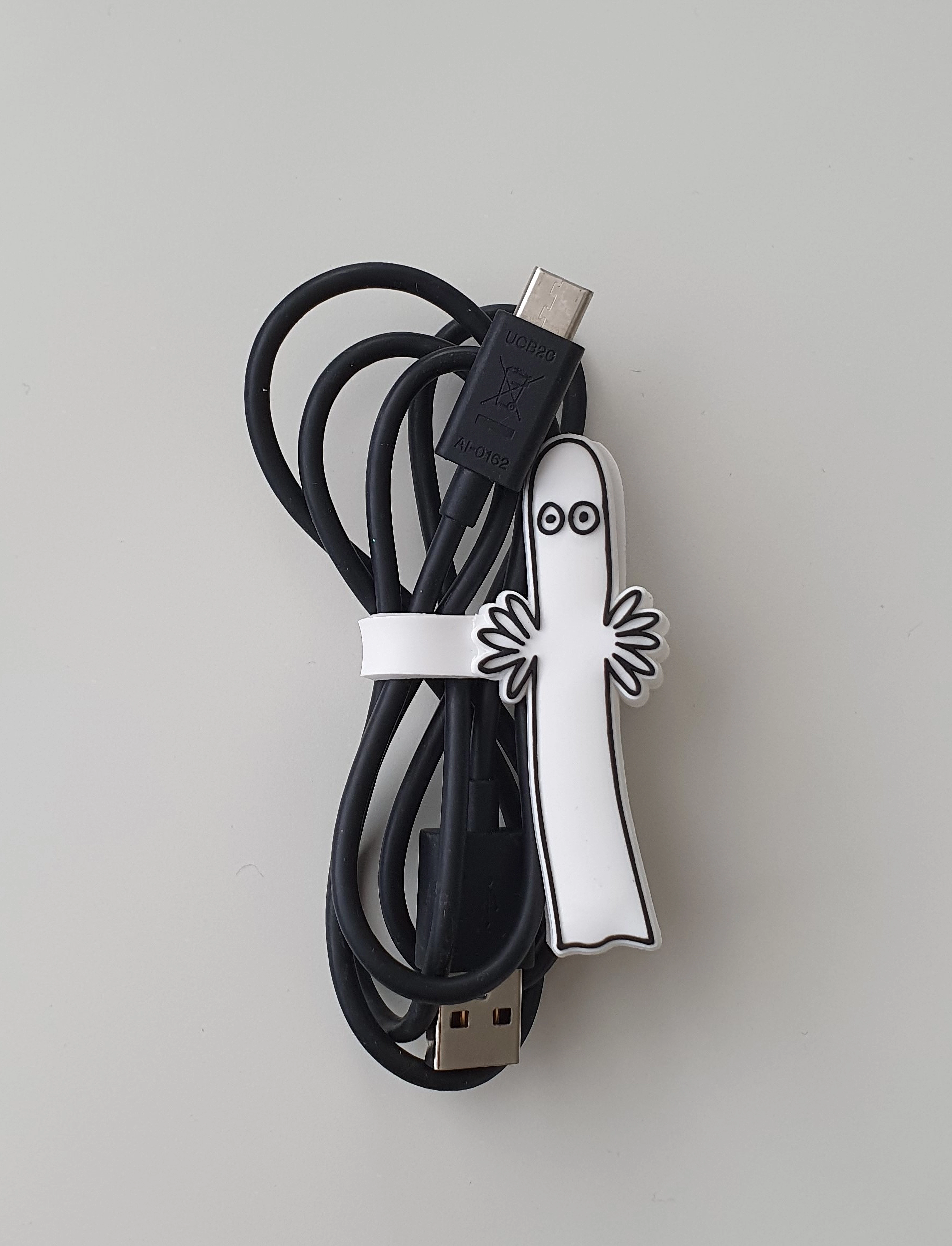 Anglo Nordic - Moomin cable holder Hattifatteners - white - 4