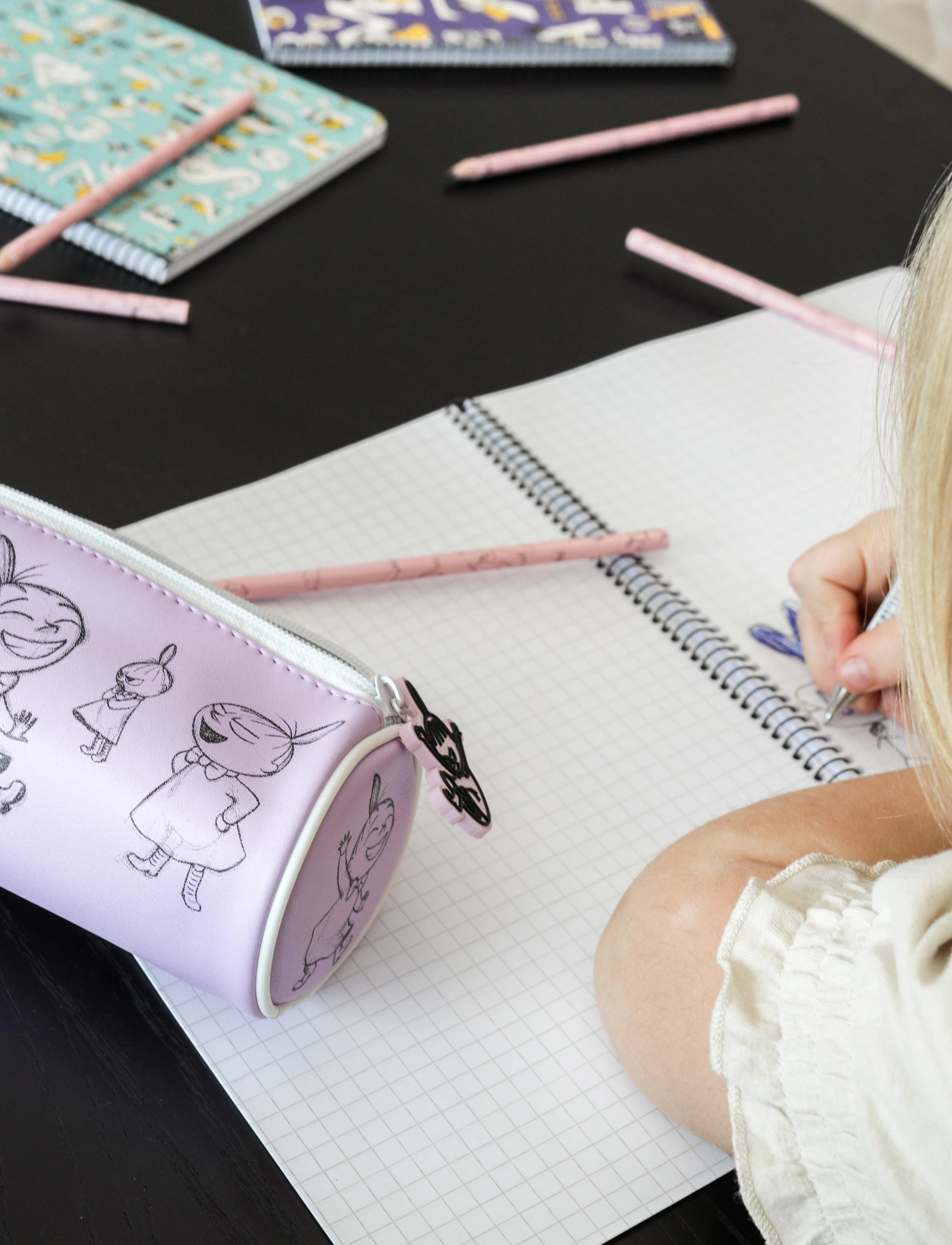 Anglo Nordic - Moomin pencils, pastel - pink - 4