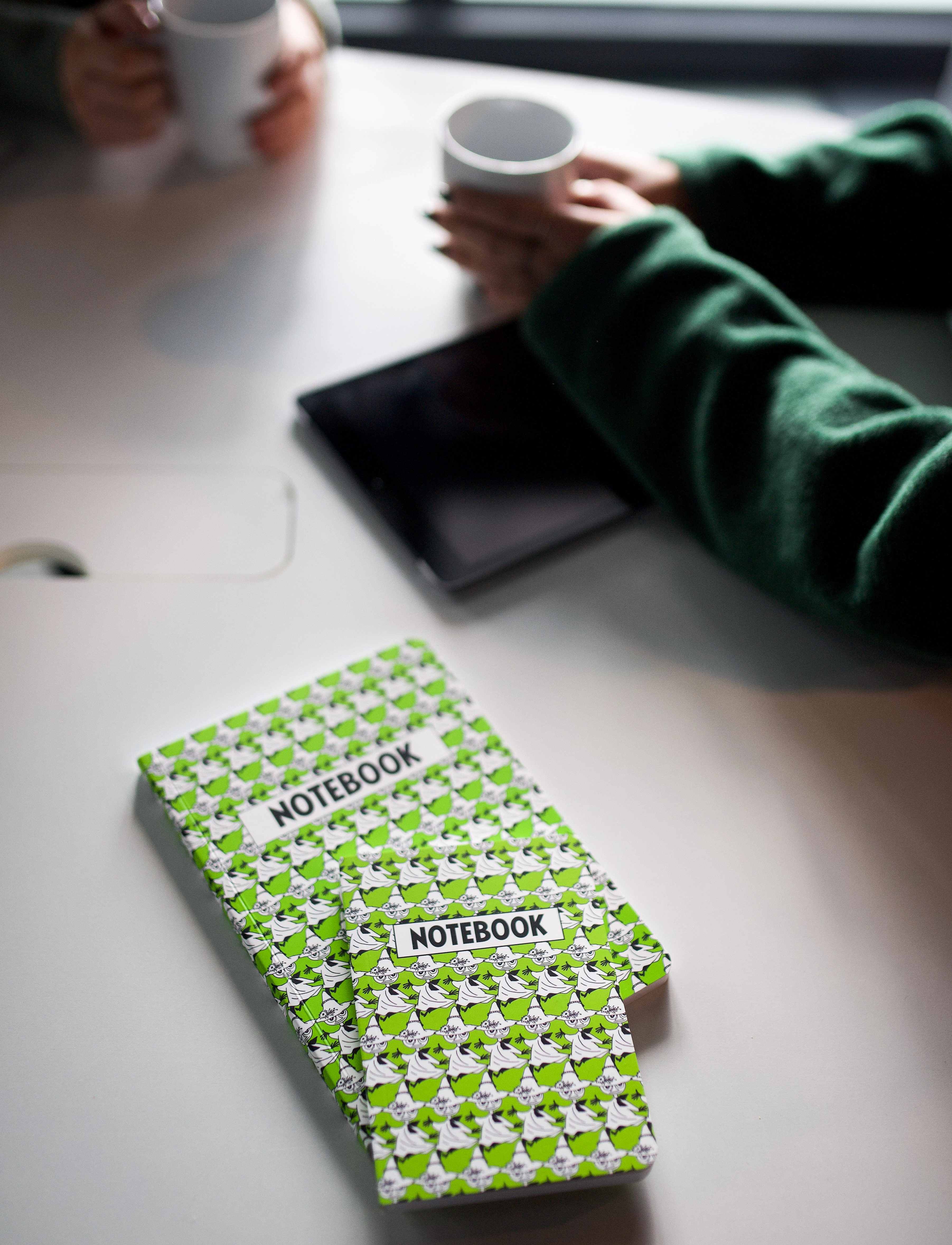 Anglo Nordic - Moomin Pop Art notebook A5 green - green - 4