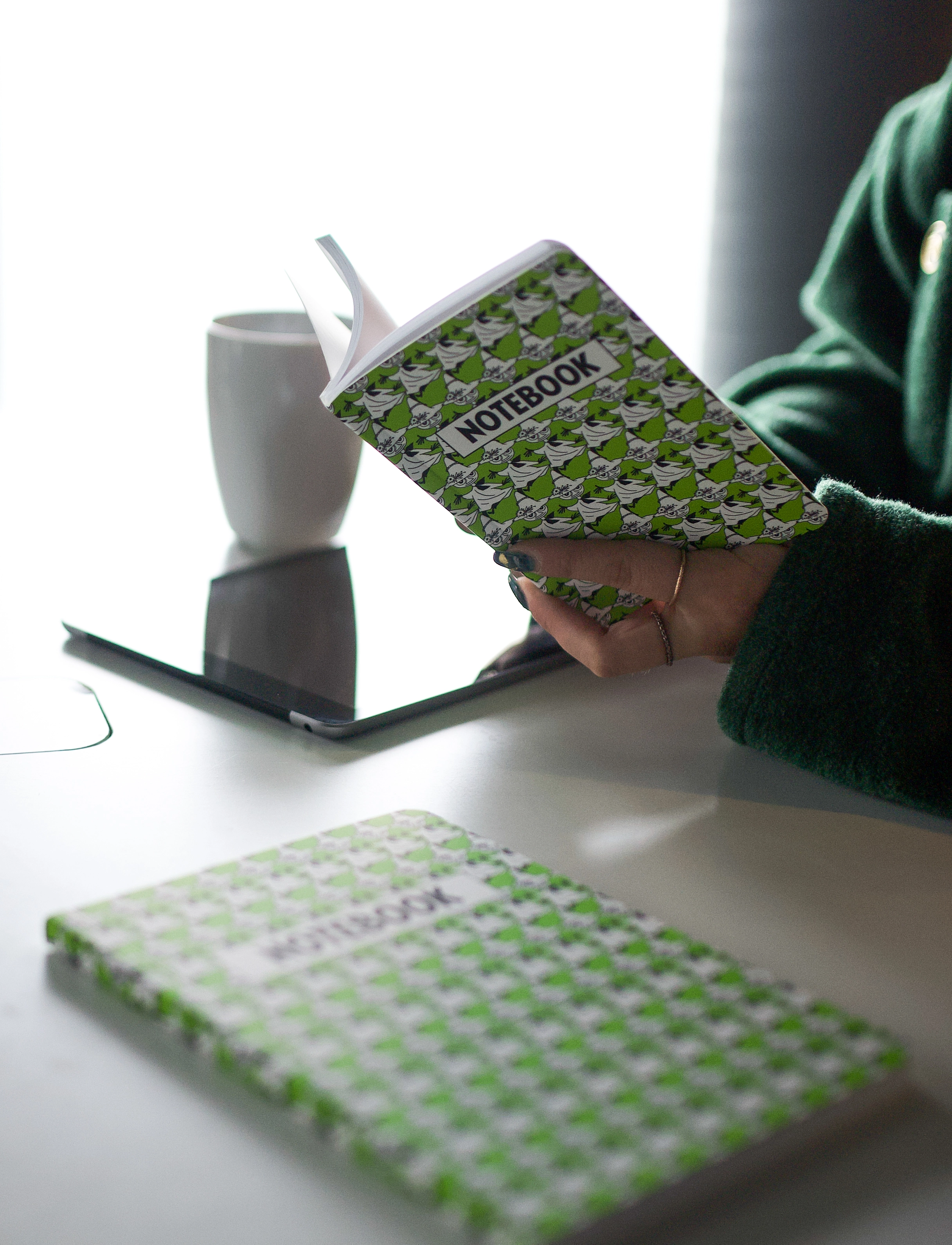 Anglo Nordic - Moomin Pop Art notebook A5 green - green - 5