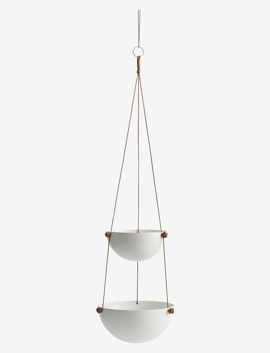 OYOY Living Design - Pif Paf Puf Hanging Storage - 2 Bowls - white - 0
