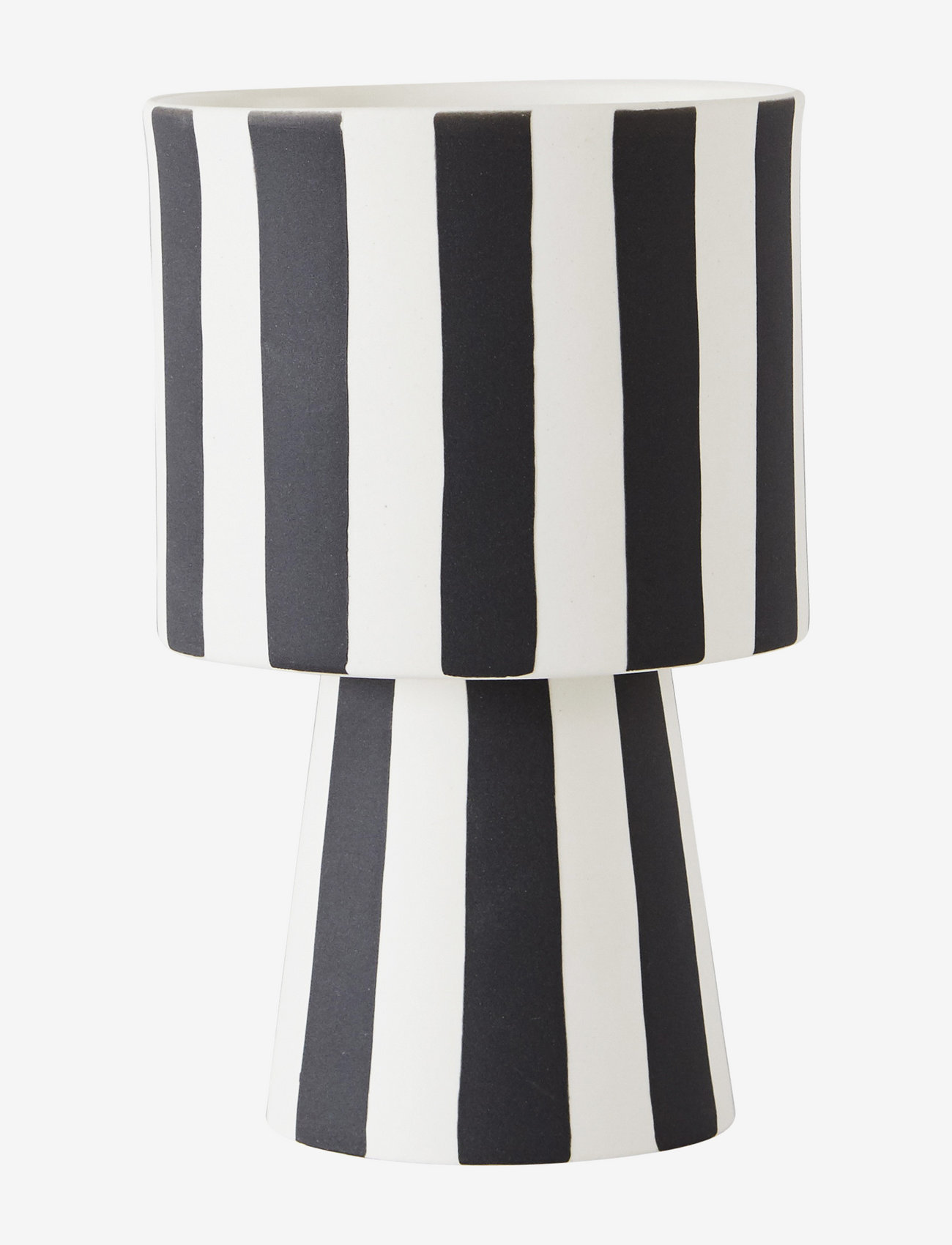 OYOY Living Design - Toppu Pot - Small - krukker - white / black - 0