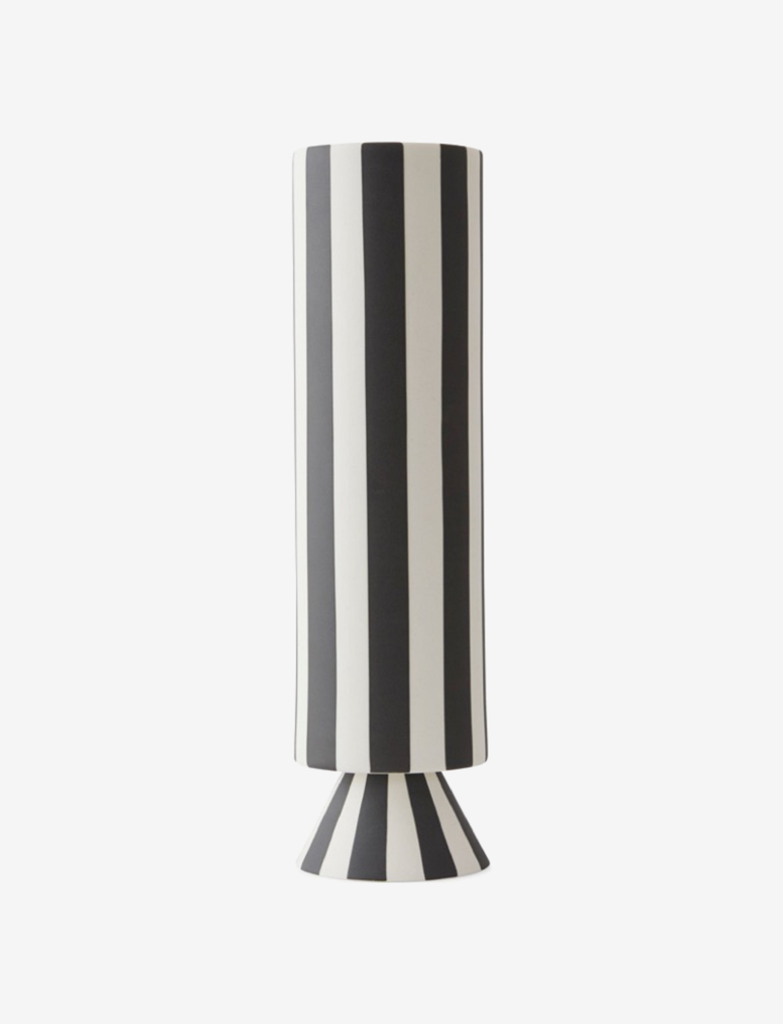 OYOY Living Design Toppu Vase High, Stor vase, Hvid, Str: H22.7CM