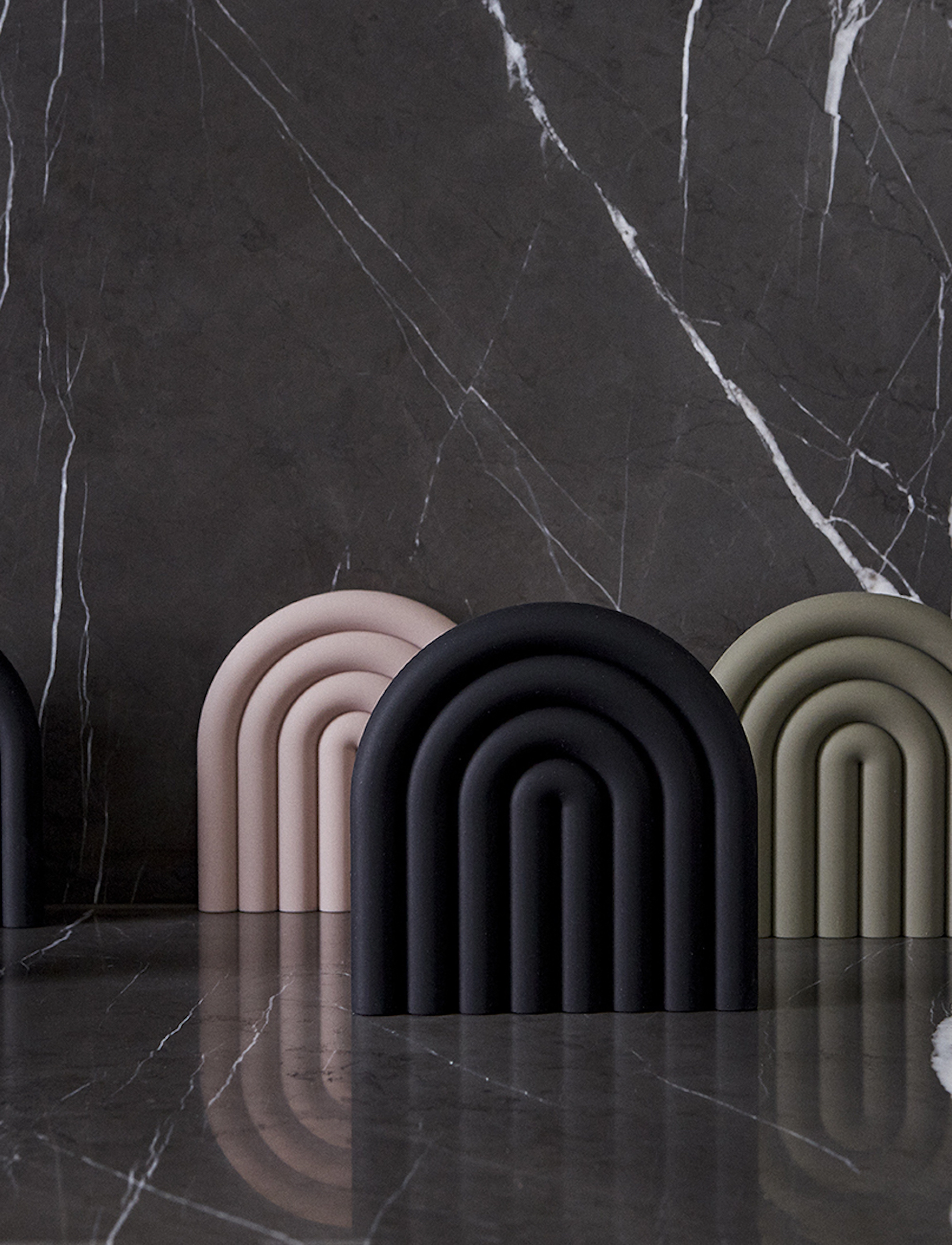 OYOY Living Design - Rainbow Trivet - bordskånere - rose - 2