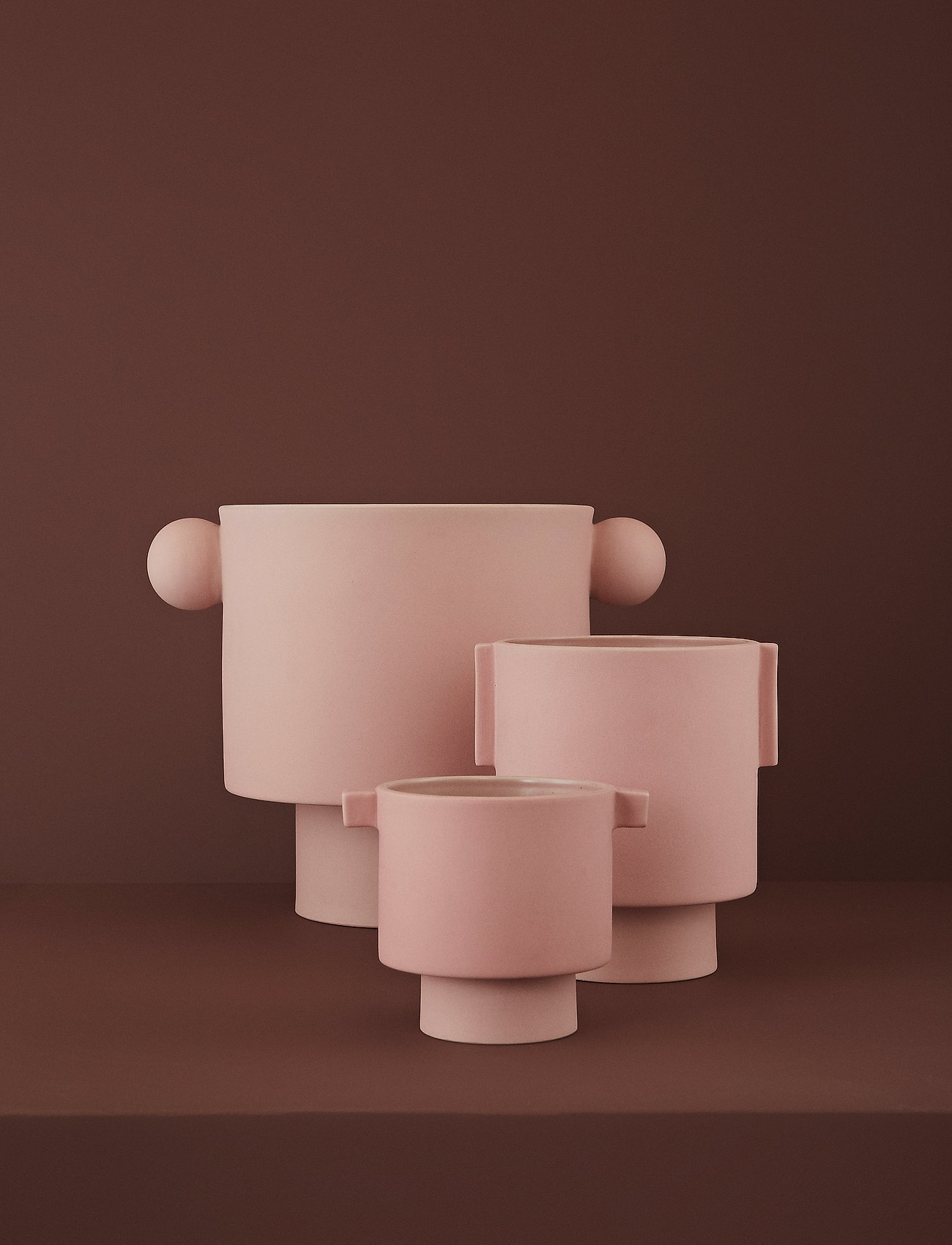 OYOY Living Design - Inka Kana Pot - Medium - birthday gifts - rose - 1
