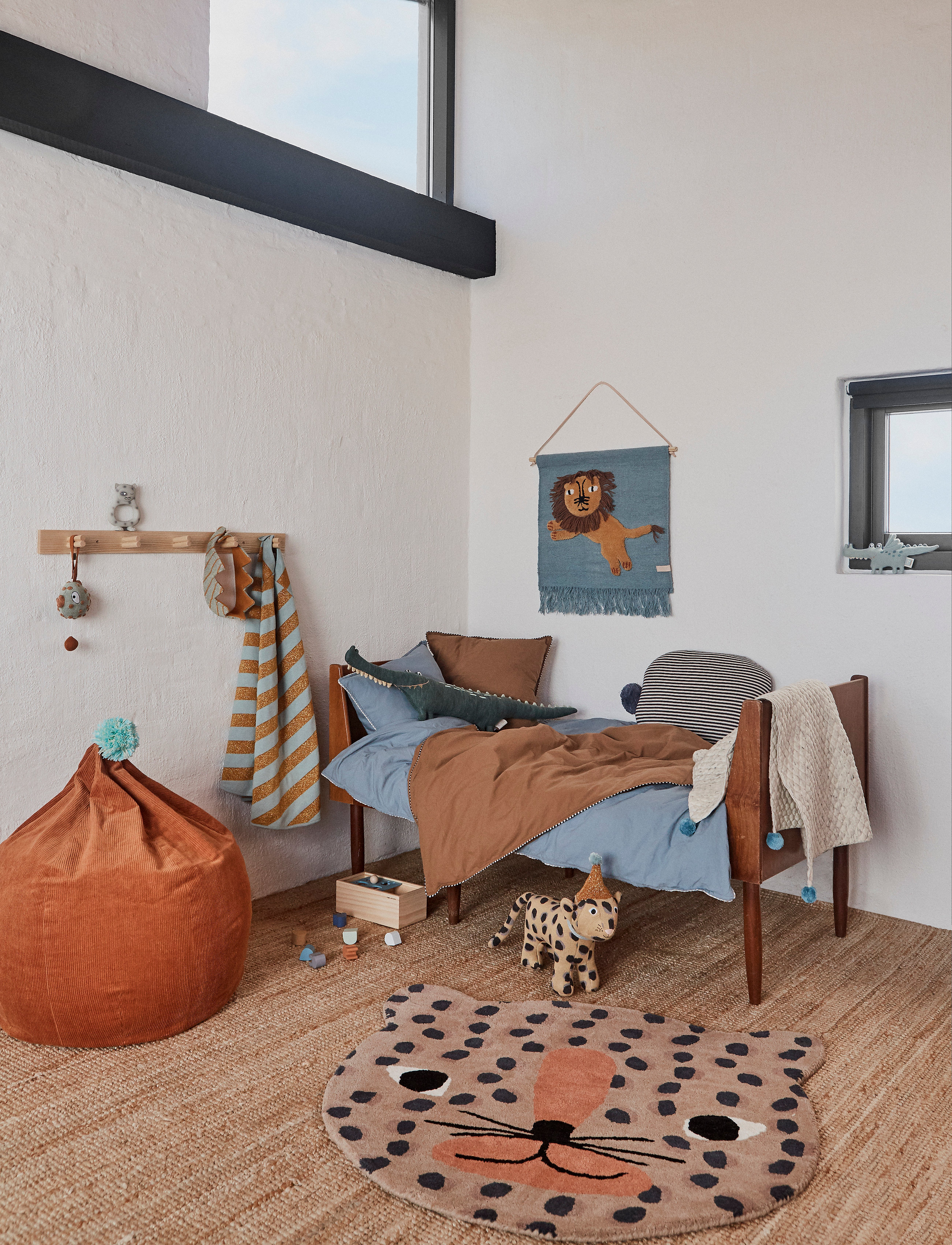 OYOY Living Design - Pieni Coat Rack - klädhängare & hatthyllor - nature - 2