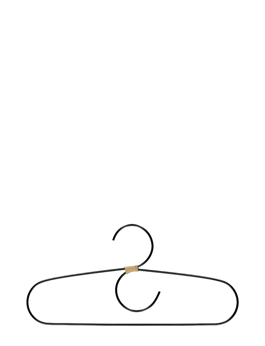OYOY Living Design - Fuku Hanger - Pack Of 2 - aufhänger - black - 1