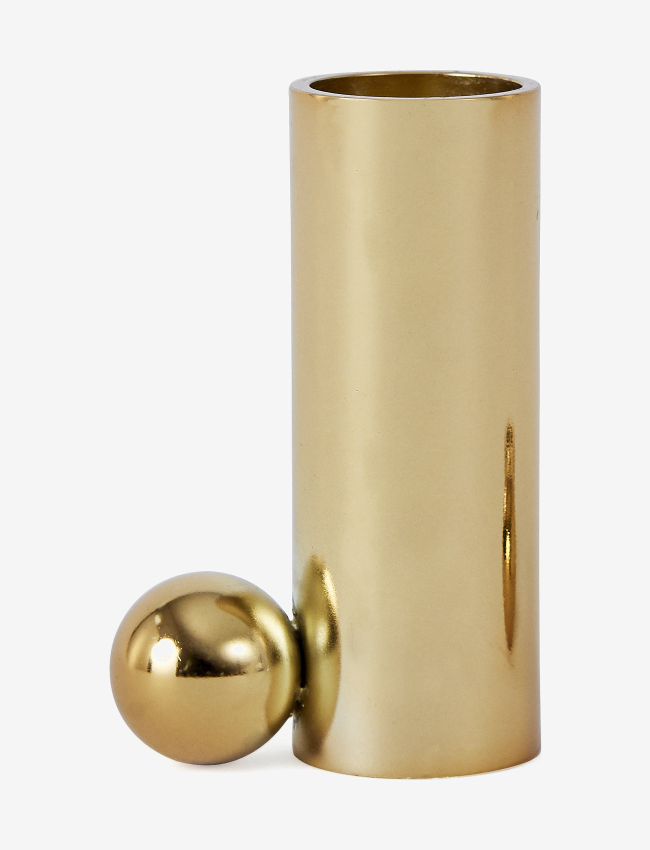 OYOY Living Design - Palloa Candleholder - High - laagste prijzen - brass - 0