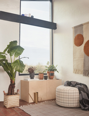OYOY Living Design - Grid Rug - ullmattor - caramel/offwhite - 2