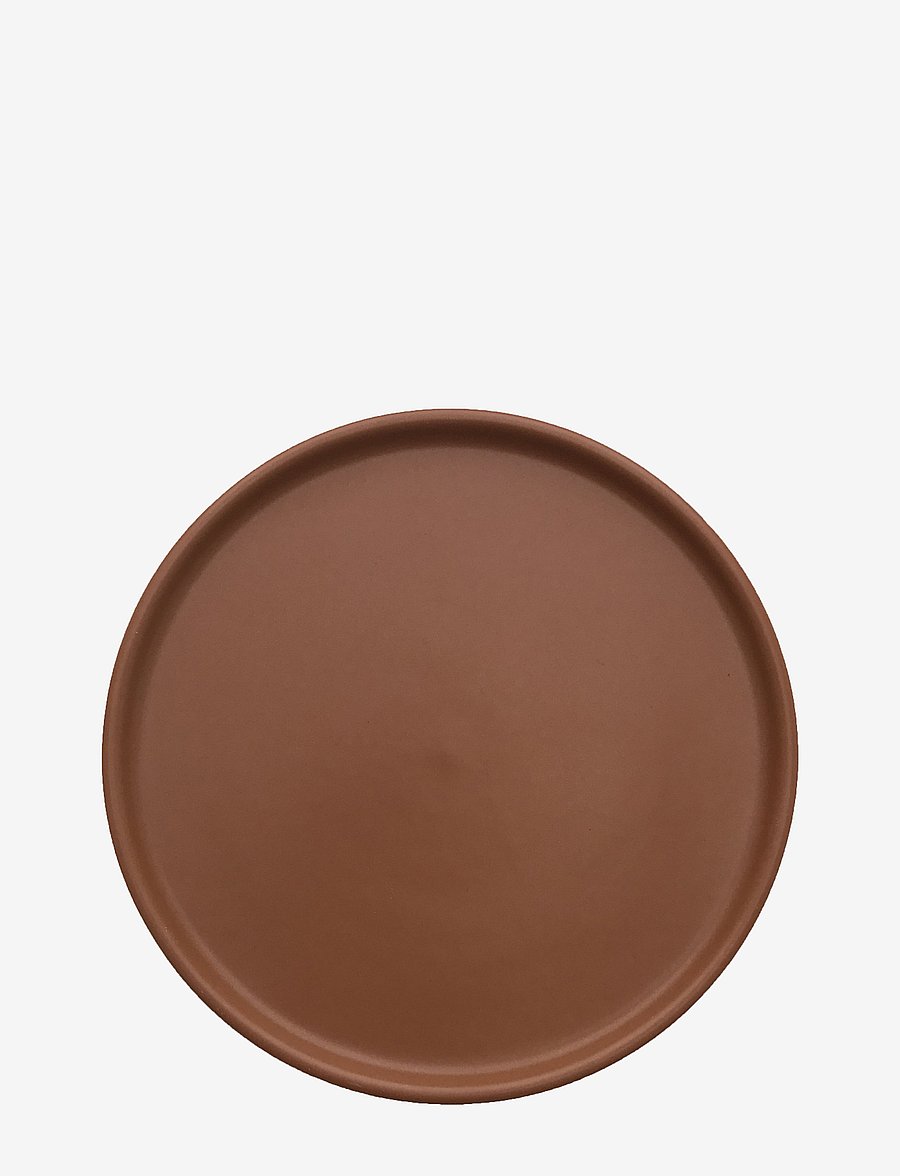 OYOY Living Design - Inka Lunch/Dessert Plate, Pack of 2 - caramel - 0