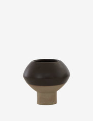 Hagi Mini Vase - BROWN