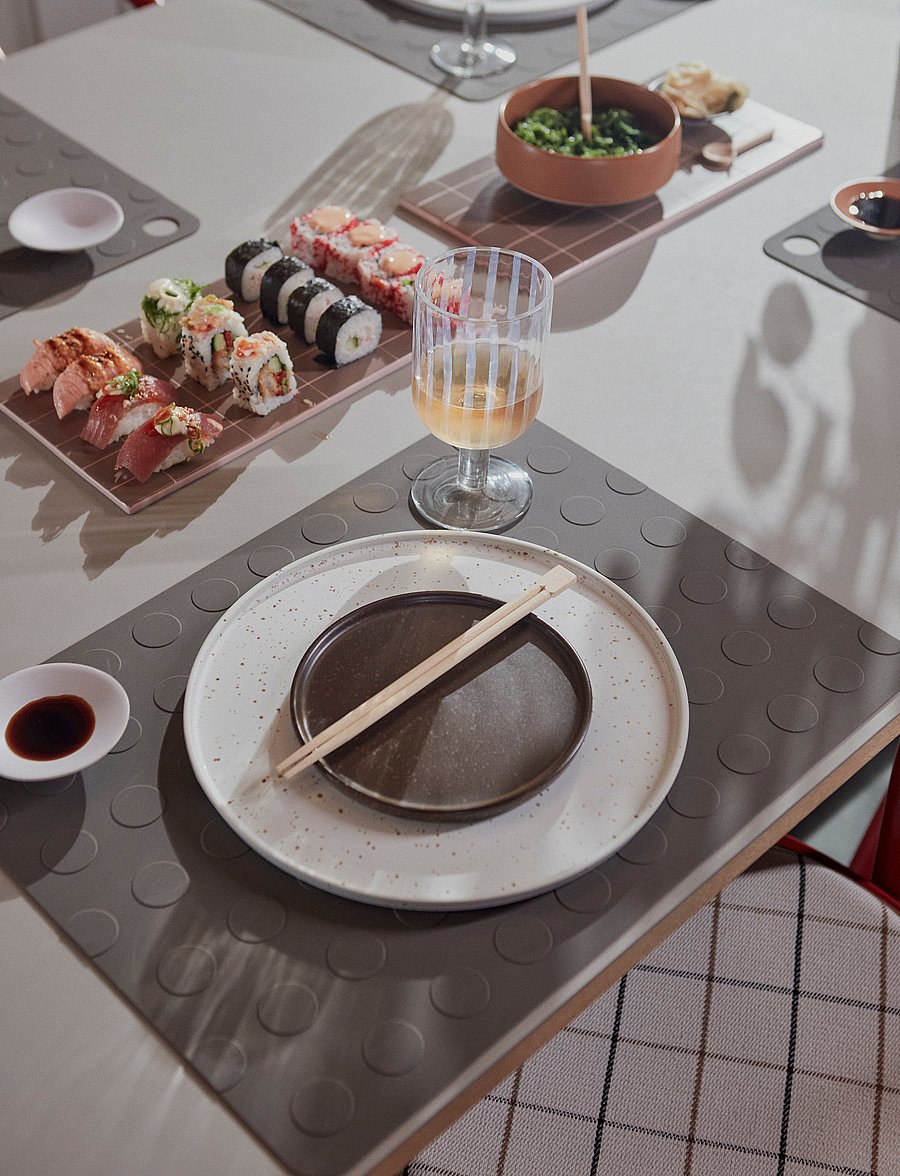 OYOY Living Design - Dotto Placemat - Pack of 2 - choko - 0
