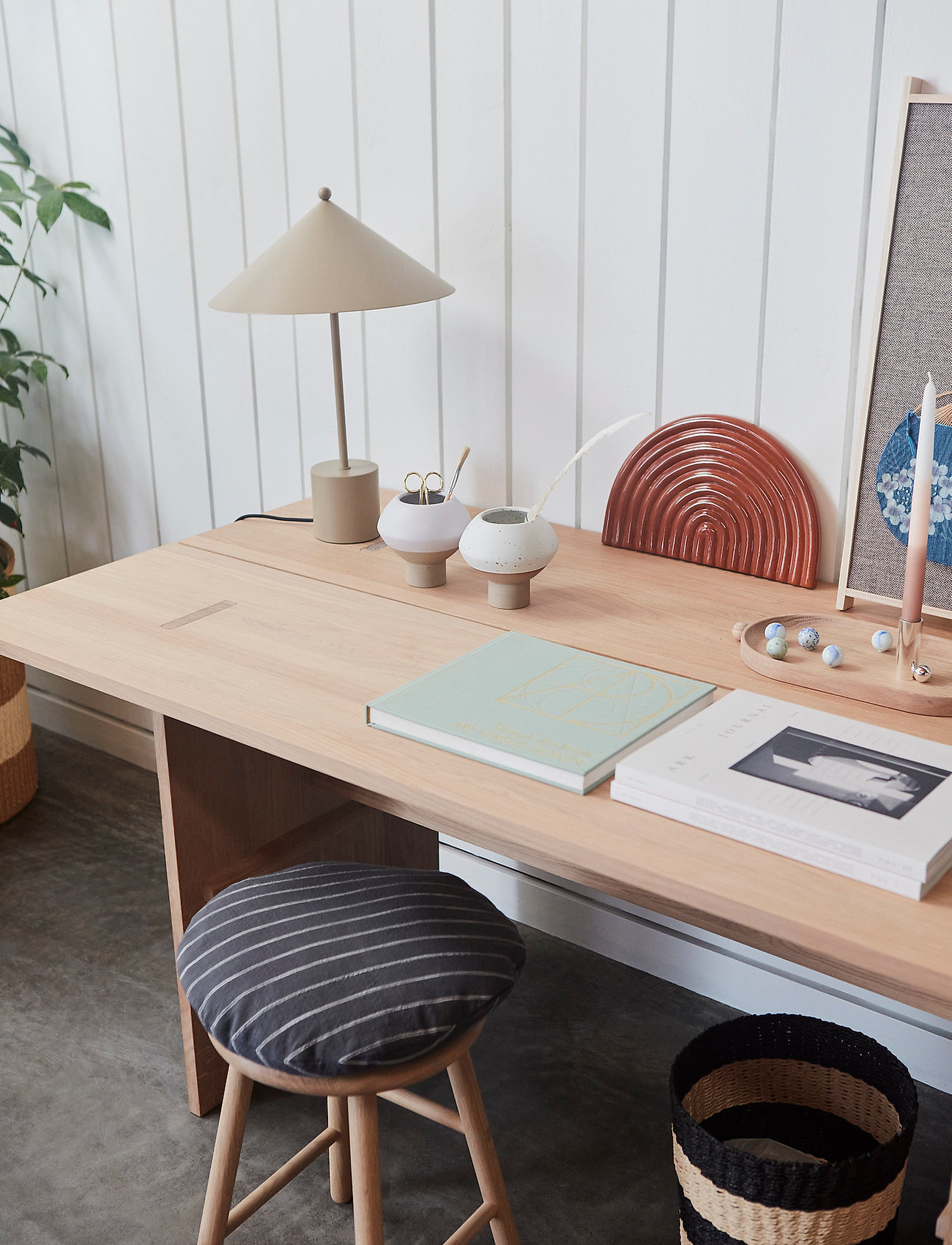 OYOY Living Design Kasa Table Lamp, One Size, Lamps, Grau - Homeware