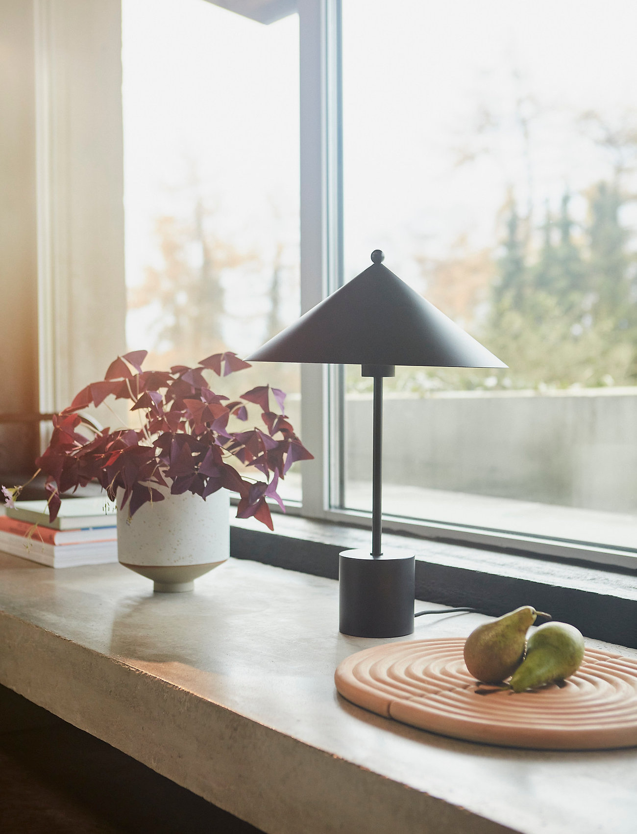 OYOY Living Design Kasa Table Lamp, One Size, Lamps, Schwarz - Homeware
