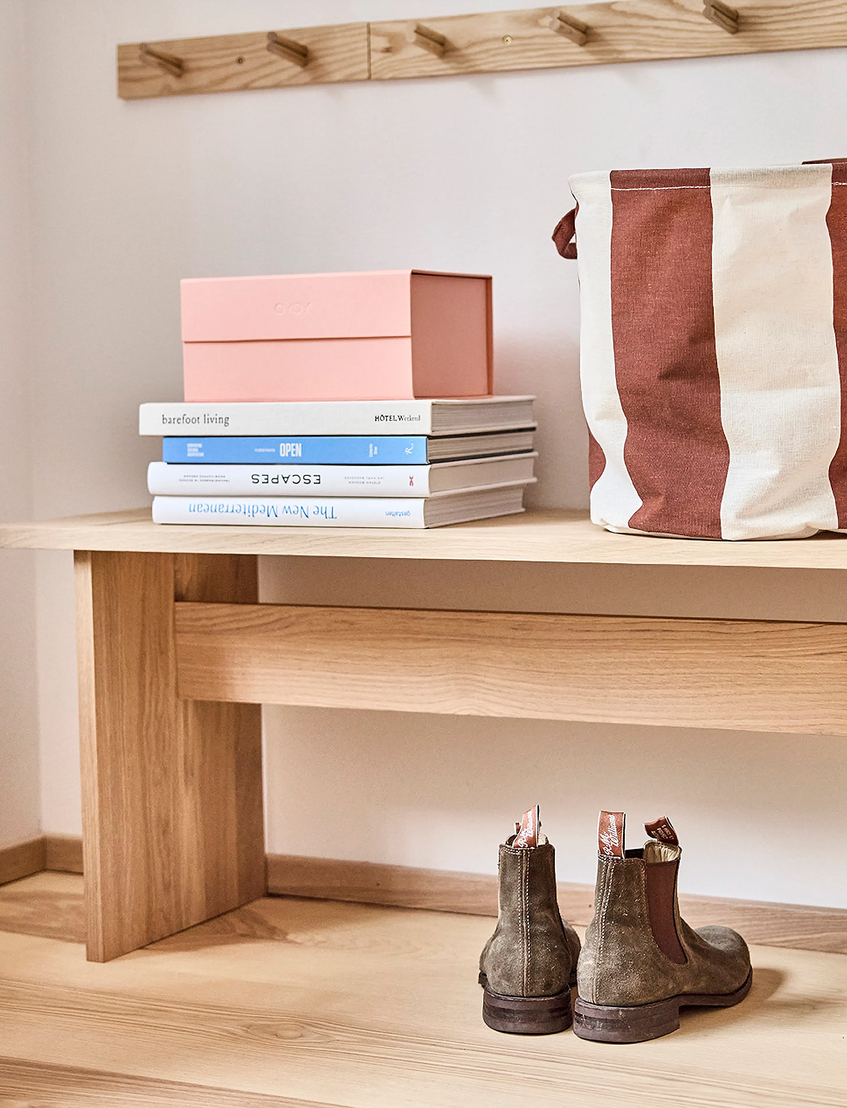 OYOY Living Design Kotai Bench, 110X 35X 43 cm, Brown, Stole Og Skamler > Skamler Og Bænke, Unisex
