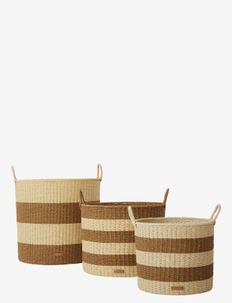 Gomi Cylinder Storage Baskets - Set Of 3, OYOY Living Design
