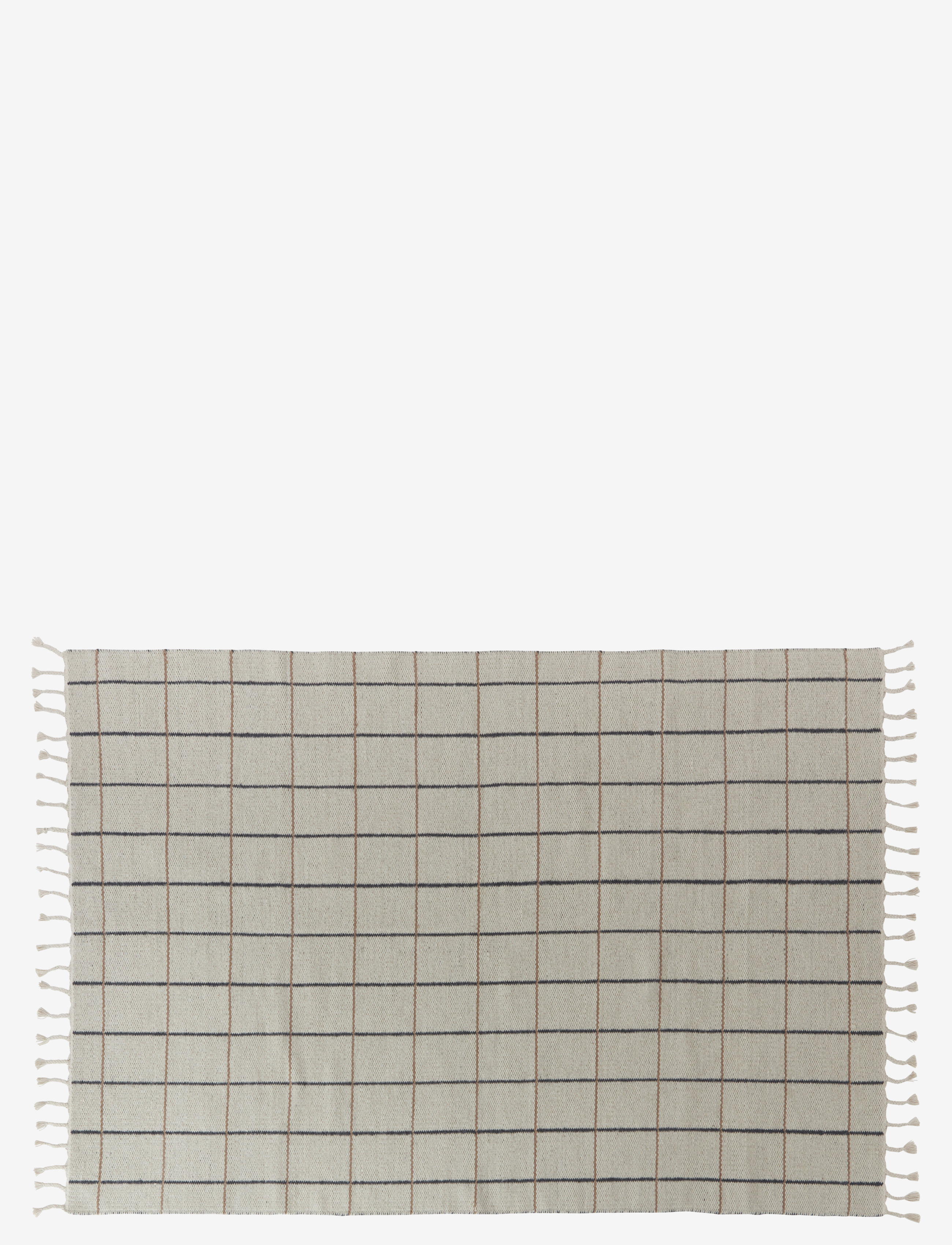 Grid Rug - OFFWHITE / ANTHRACITE