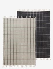 OYOY Living Design - Grid Rug - ullmattor - offwhite / anthracite - 1
