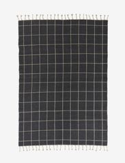 OYOY Living Design - Grid Rug - wool rugs - offwhite / anthracite - 3