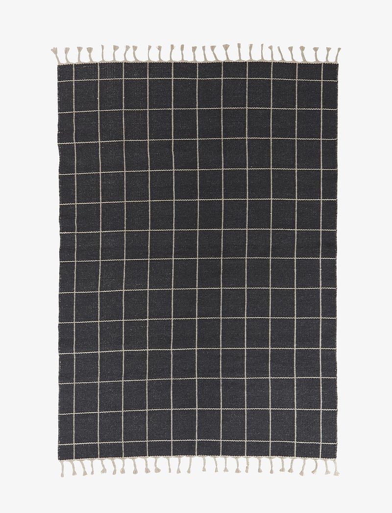 OYOY Living Design - Grid Rug - nach preis einkaufen - offwhite / anthracite - 3