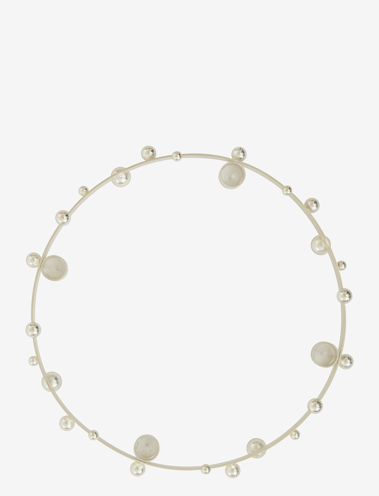 OYOY Living Design - Pearl Advent Candleholder - advendiküünlajalad - silver - 1