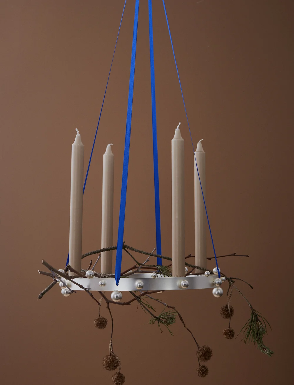 OYOY Living Design - Pearl Advent Candleholder - advendiküünlajalad - silver - 2