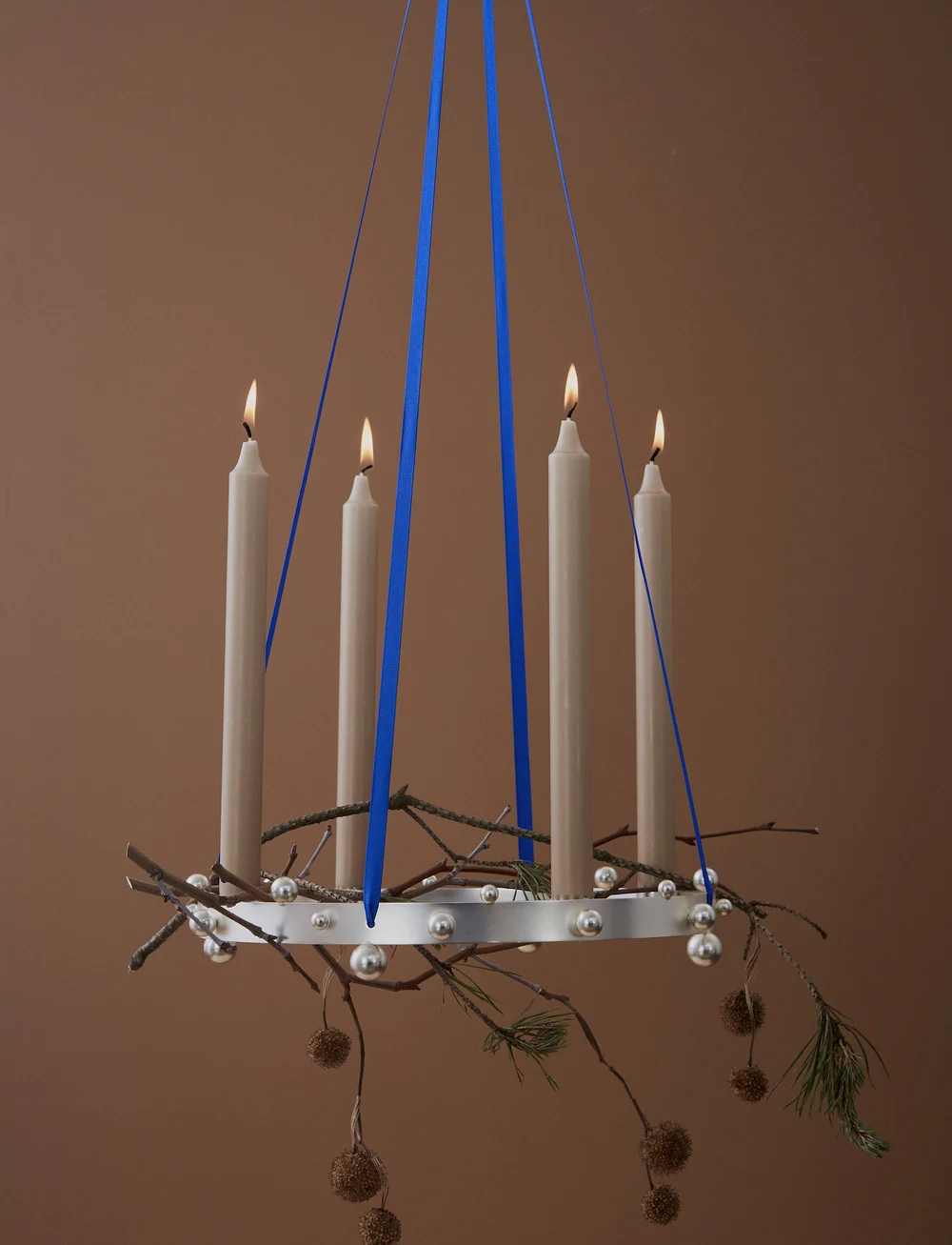OYOY Living Design - Pearl Advent Candleholder - advendiküünlajalad - silver - 3
