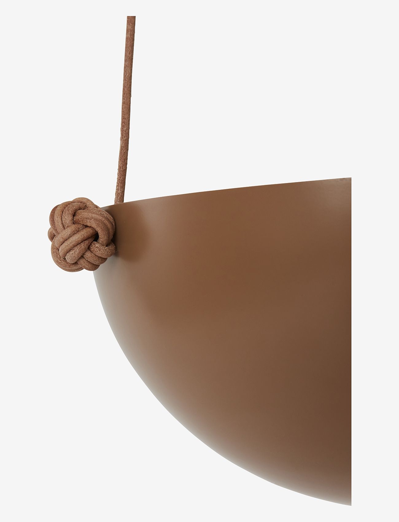 OYOY Living Design - Pif Paf Puf Hanging Storage - 2 Bowls - najniższe ceny - nougat - 1