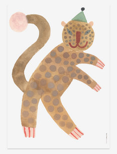 Standing Leopard Elvis - Poster, OYOY Living Design