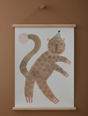 OYOY Living Design - Standing Leopard Elvis - Poster - plakater - multi - 2