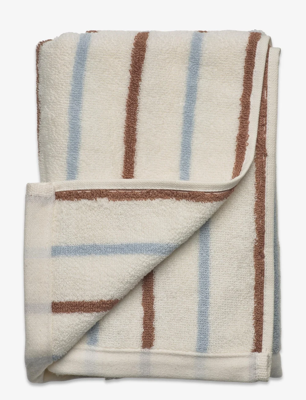 OYOY Living Design - Raita Towel - badetücher - ice blue stripe - 0