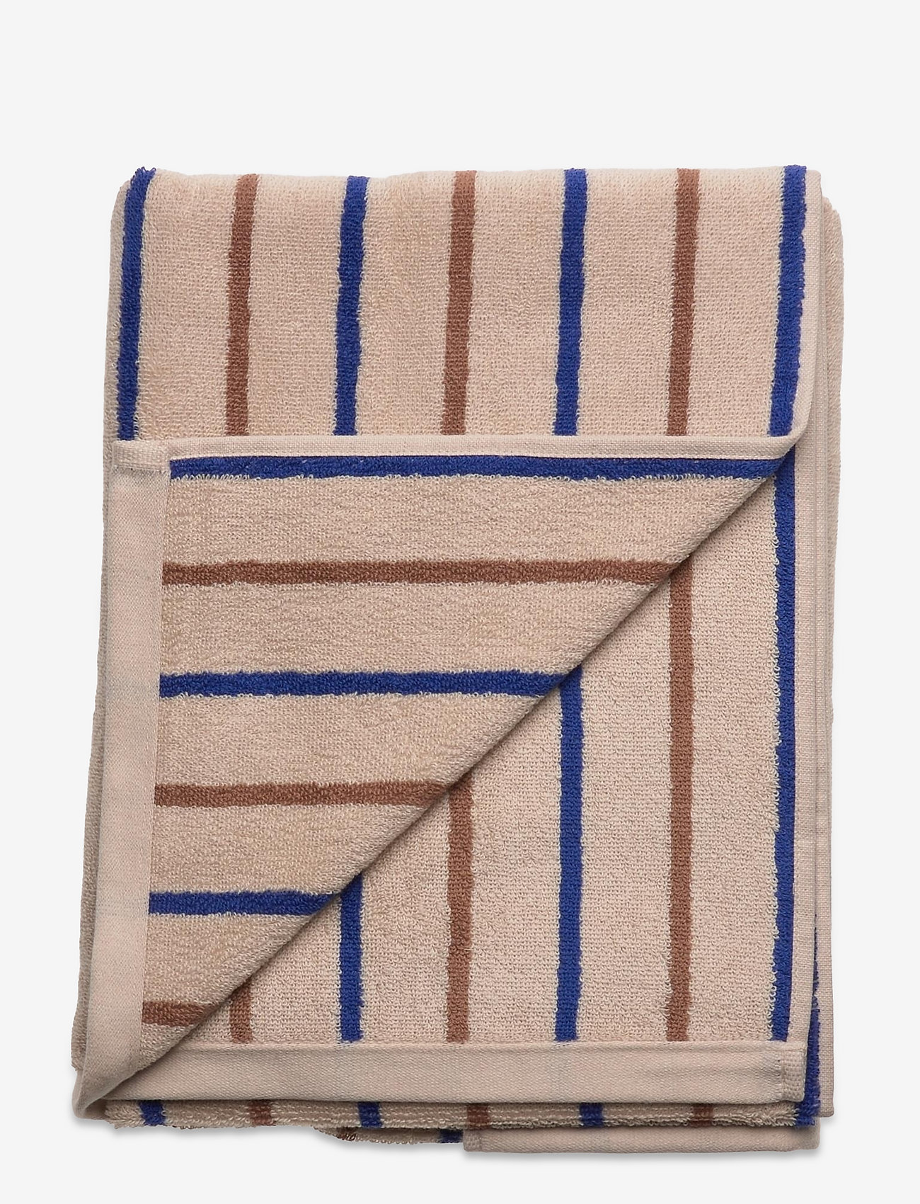 OYOY Living Design - Raita Towel - 70x140 cm - håndklær & badelaken - optic blue - 0