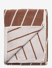 OYOY Living Design - Raita Towel - 70x140 cm - hand towels & bath towels - caramel - 0