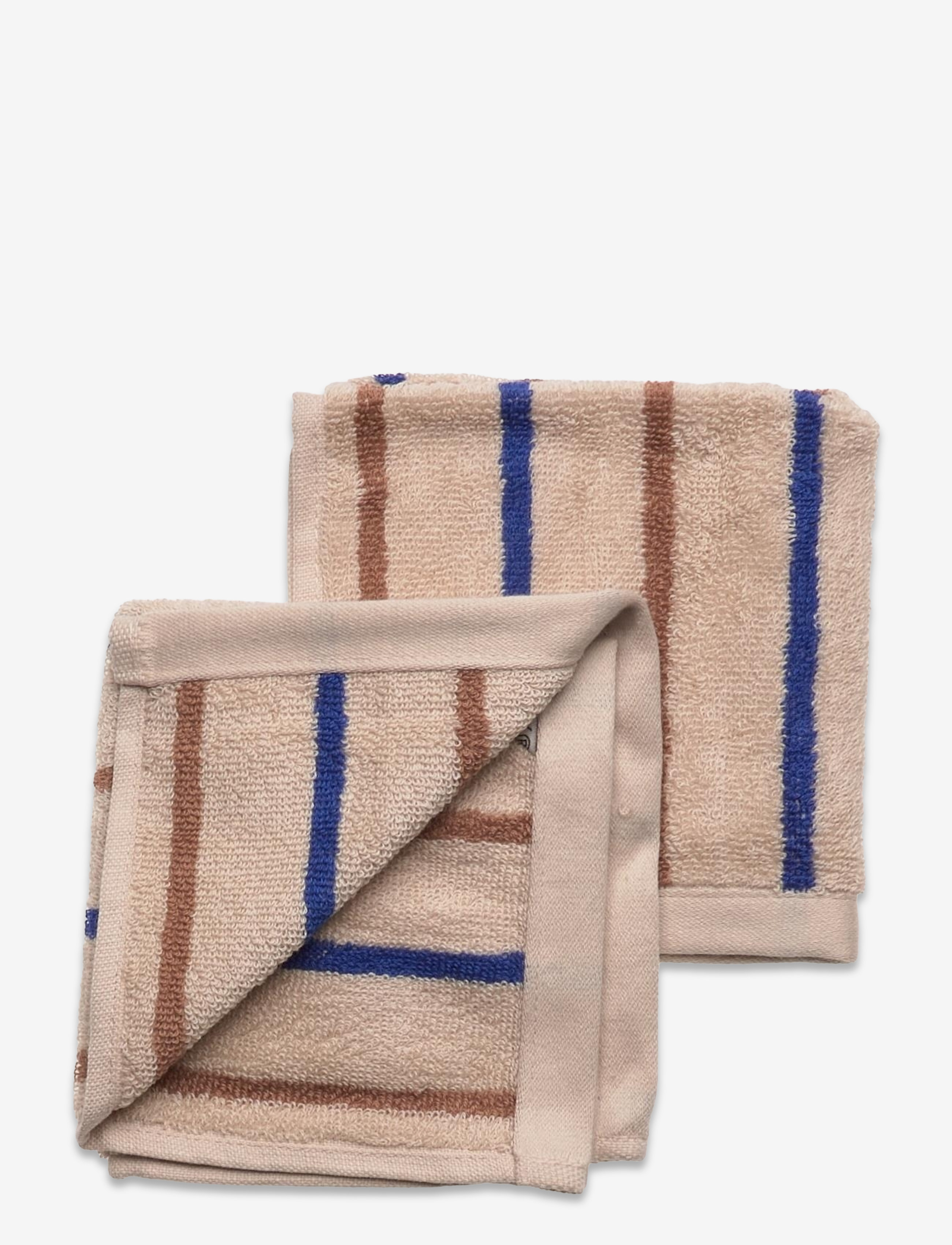 OYOY Living Design Raita Wash Cloth Pack Of 2, Ansigt Håndklæde, Multi/mønstret, Str: 30X30CM