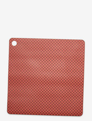 Placemat Checker - Pack of 2 - RED